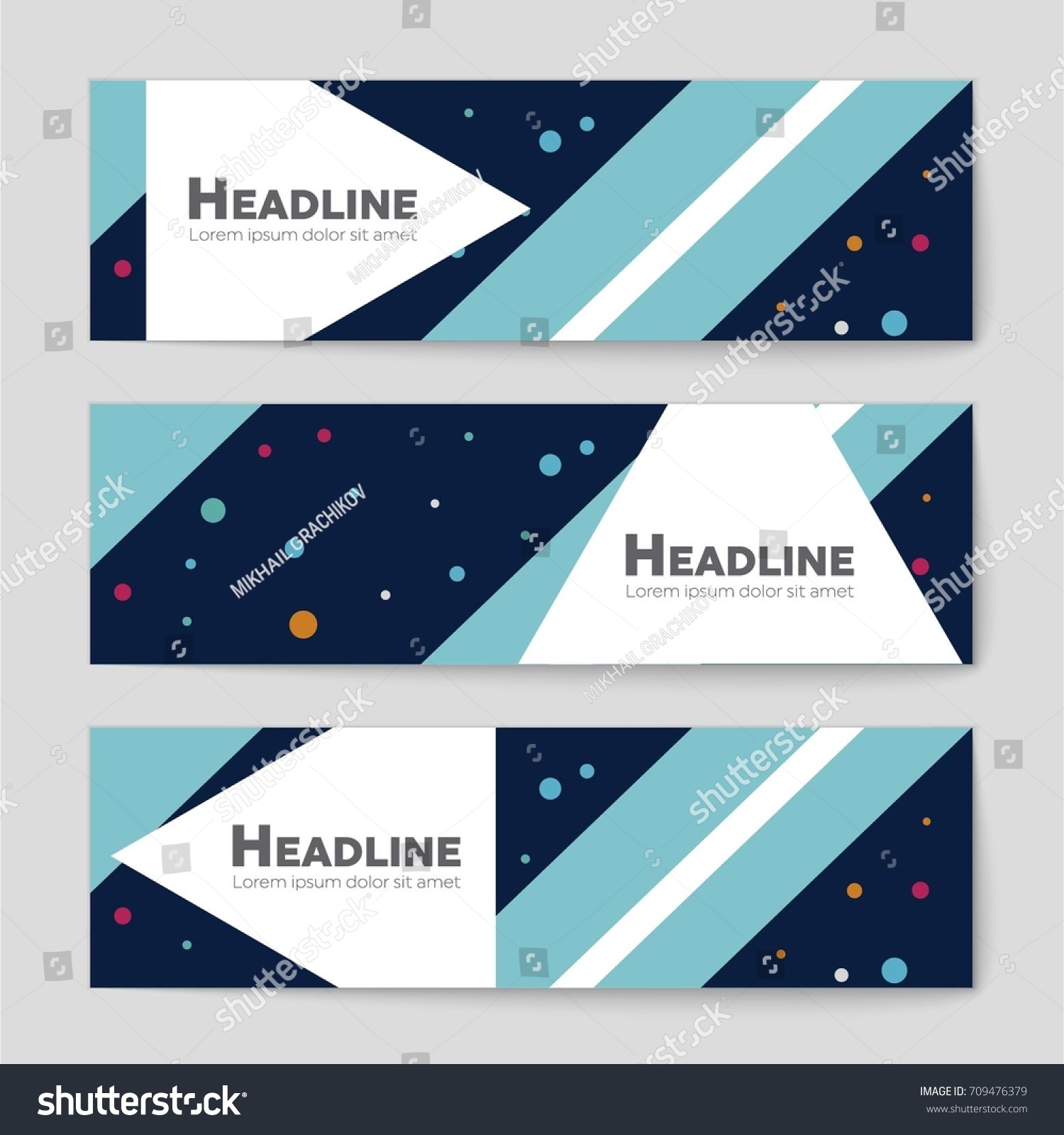 Abstract vector layout background set. For art template design, list, front page, mockup brochure theme style, banner, idea, cover, booklet, print, flyer, book, blank, card, ad, sign, sheet, a4 #709476379