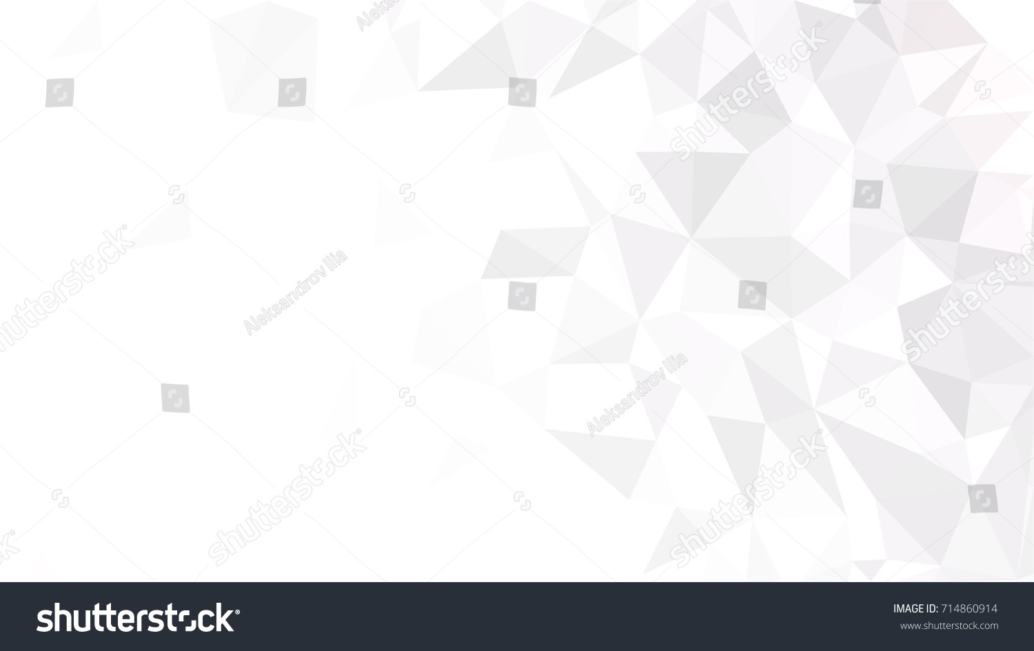 Gray White Polygonal Background, Creative Design - Royalty Free Stock ...
