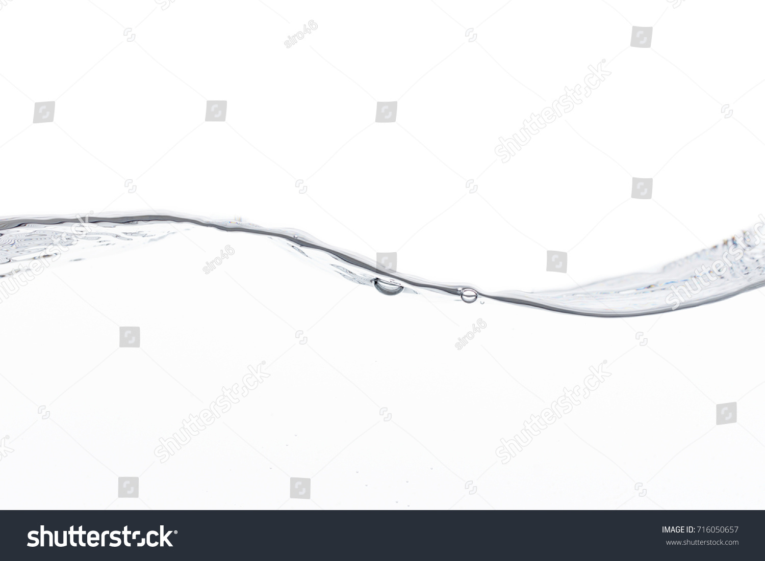 water wave on white background #716050657