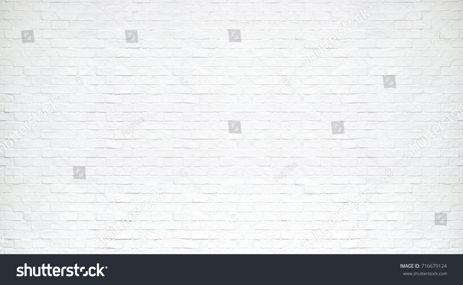Modern white brick wall texture for background #716679124