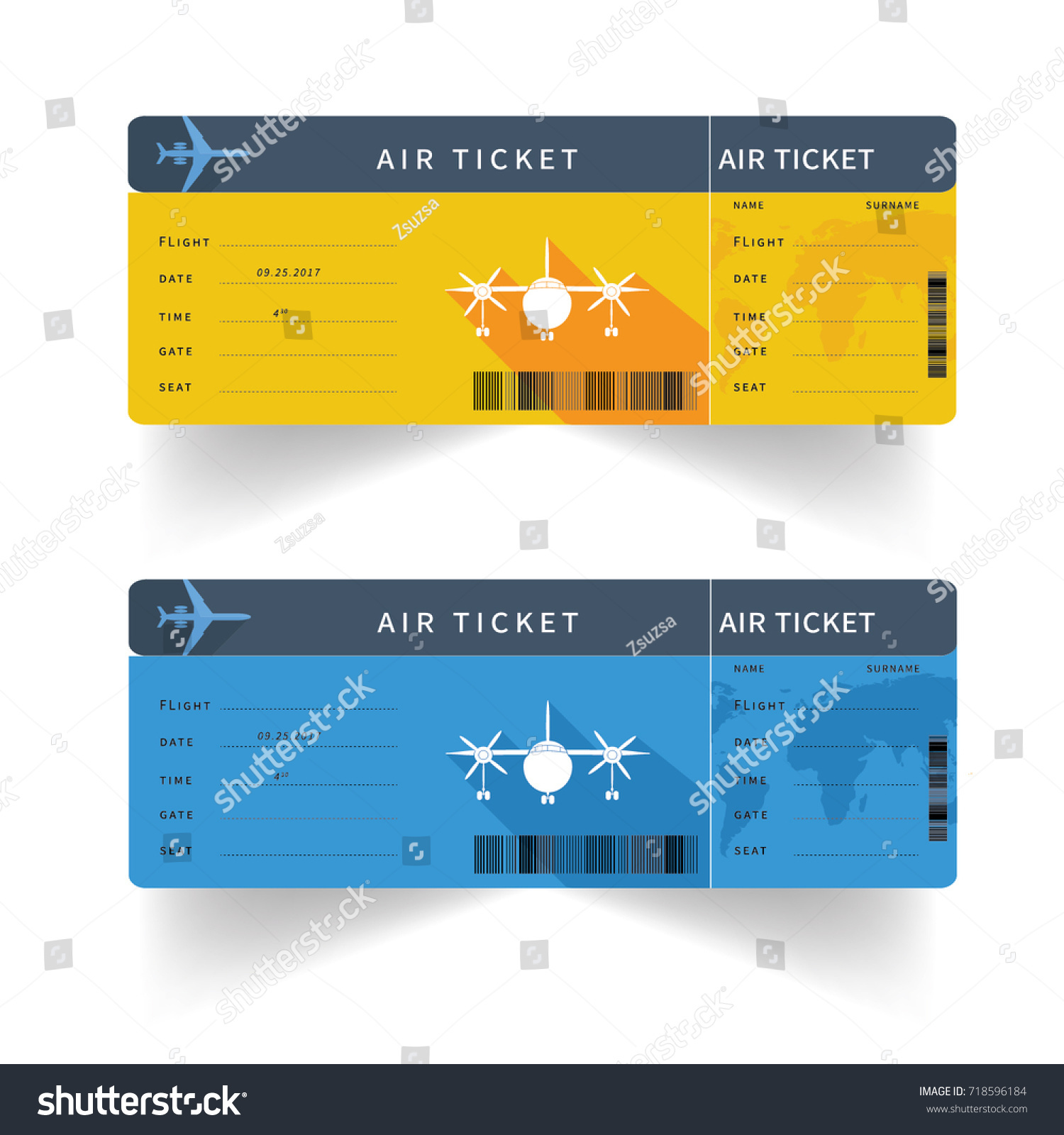 Pattern of airline boarding pass ticket - Royalty Free Stock Vector ...