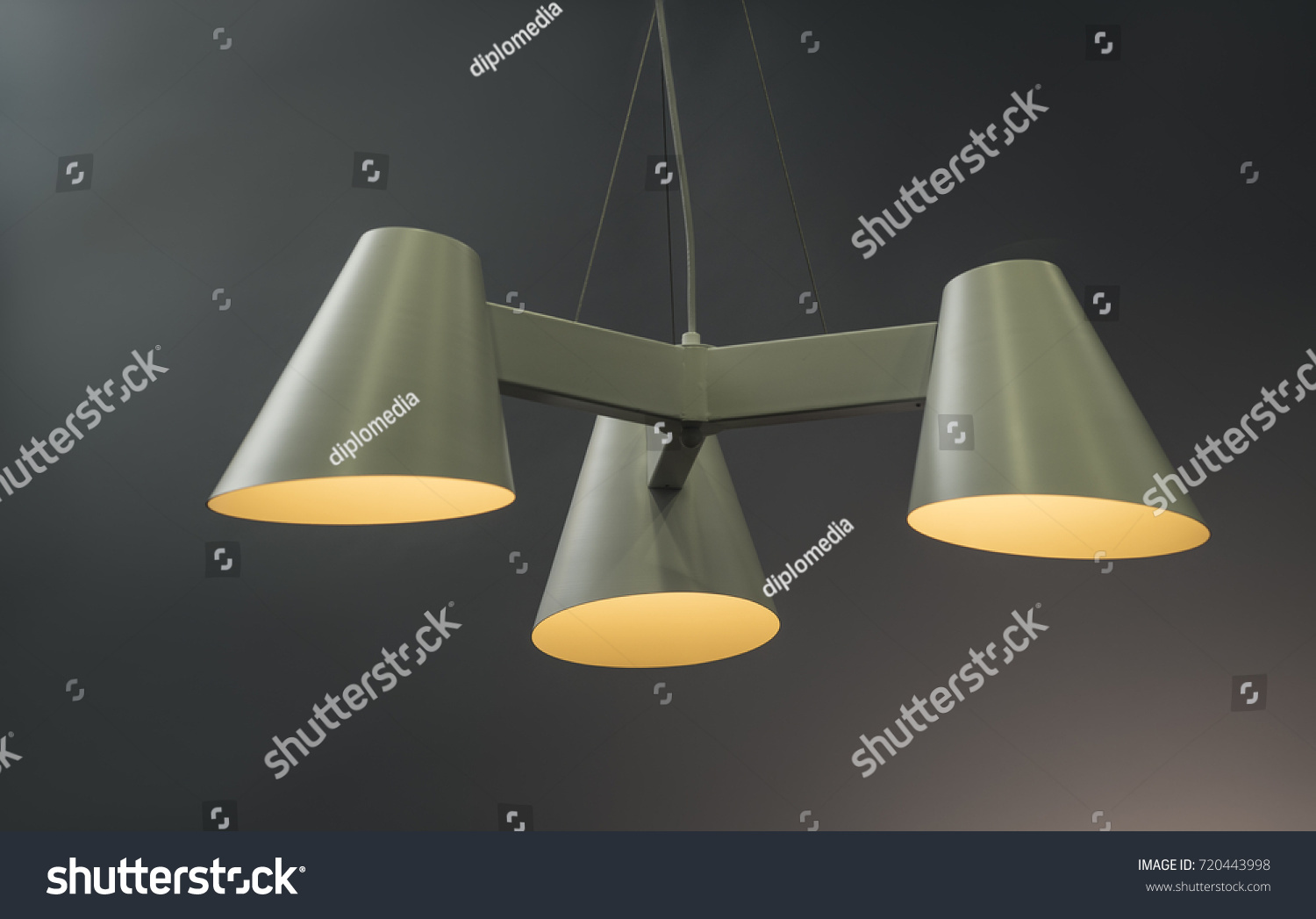 Modern Pendant light lamp illuminated, Elegant Chandelier illuminated #720443998