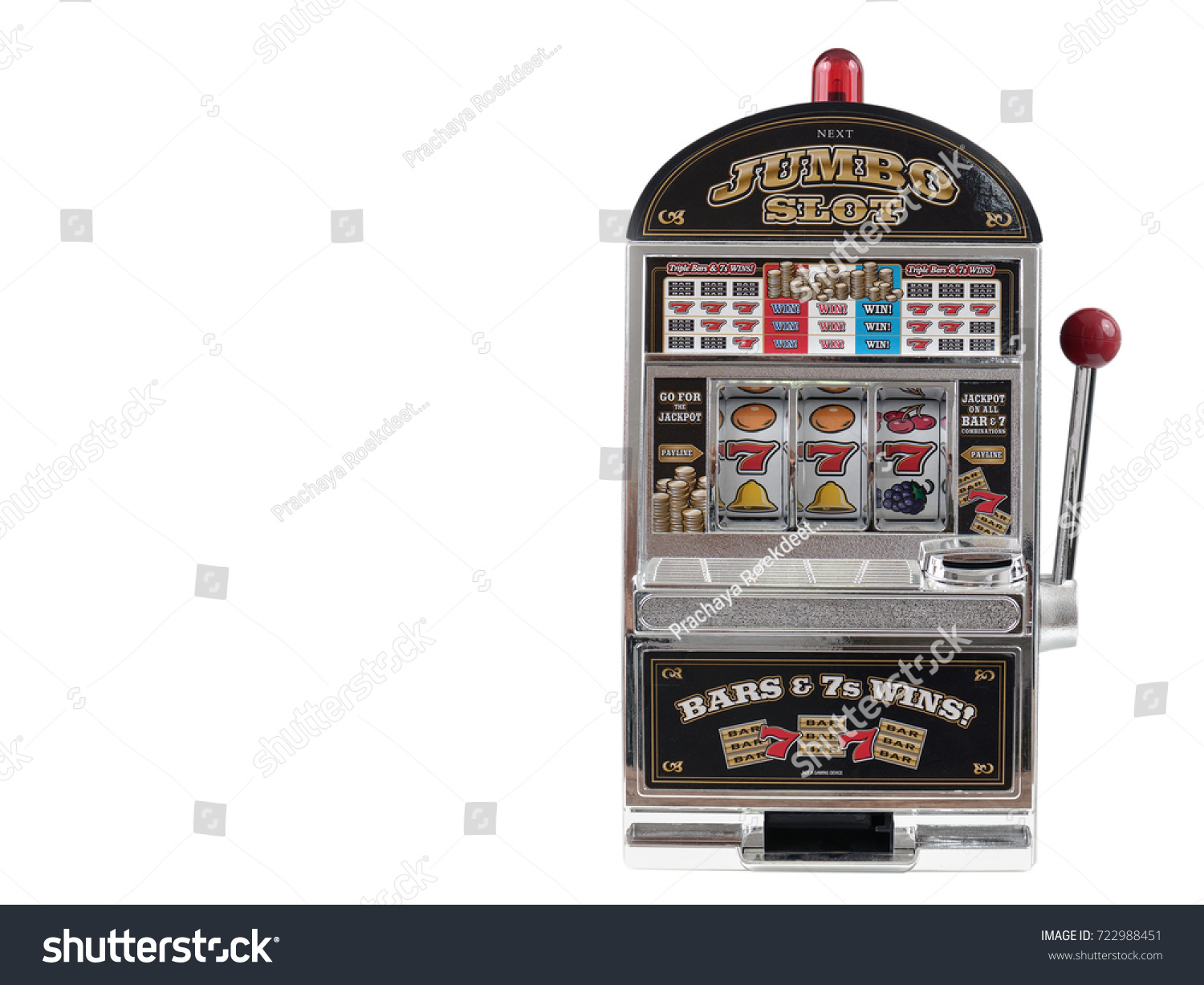 Jackpot on slot machine #722988451