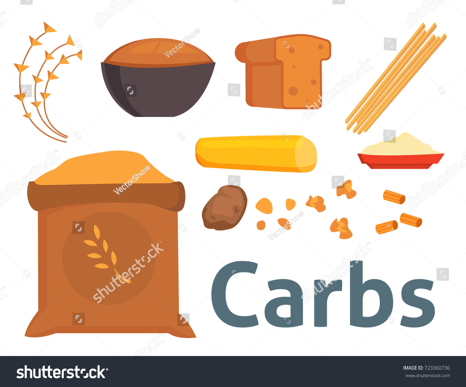 food-carbs-isolated-healthy-ingredient-bread-royalty-free-stock-vector-723360736-avopix