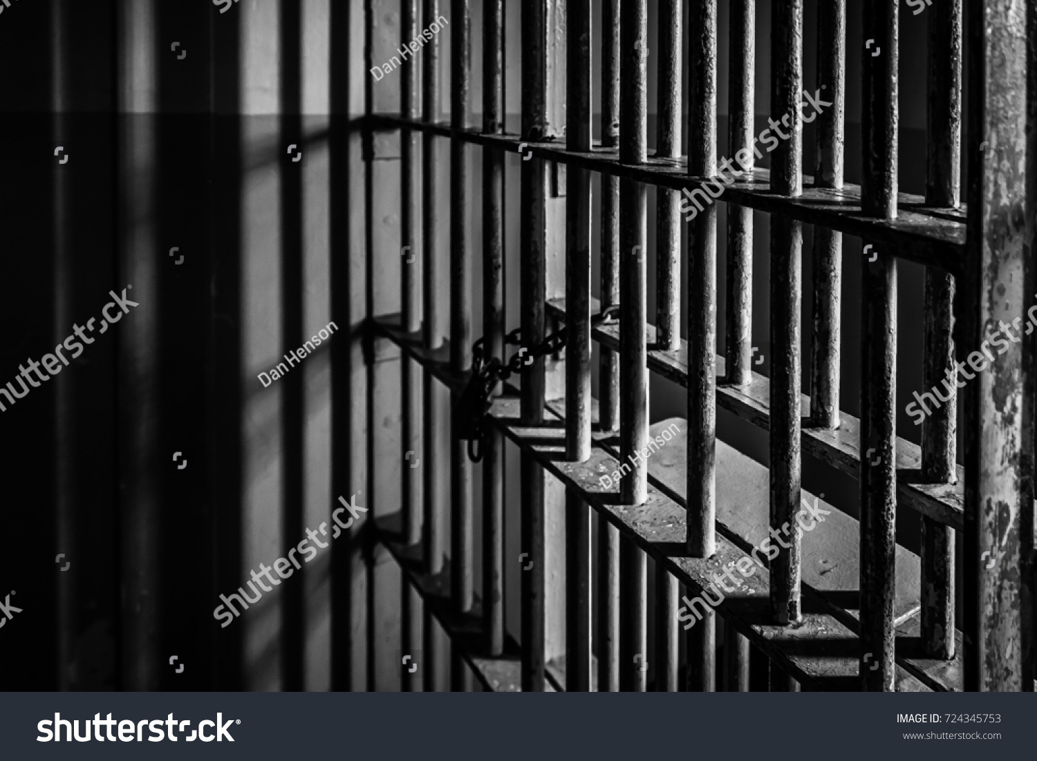 Crime - Prison Cell Bars #724345753
