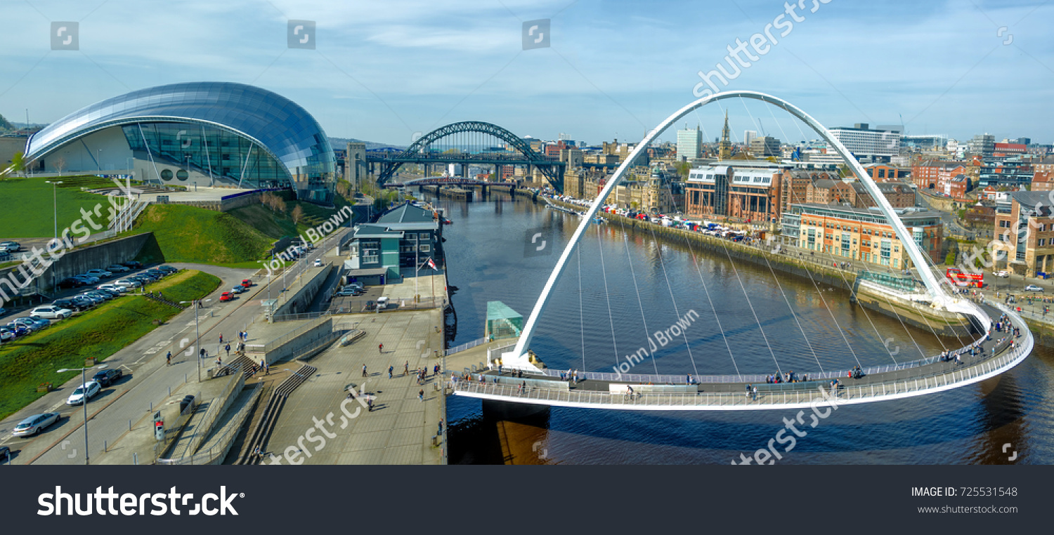 The Sage Millennium and Tyne Bridge Panorama

 #725531548