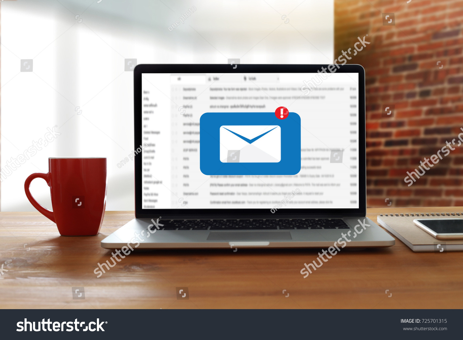 Mail Communication Connection message to mailing contacts phone Global Letters Concept #725701315