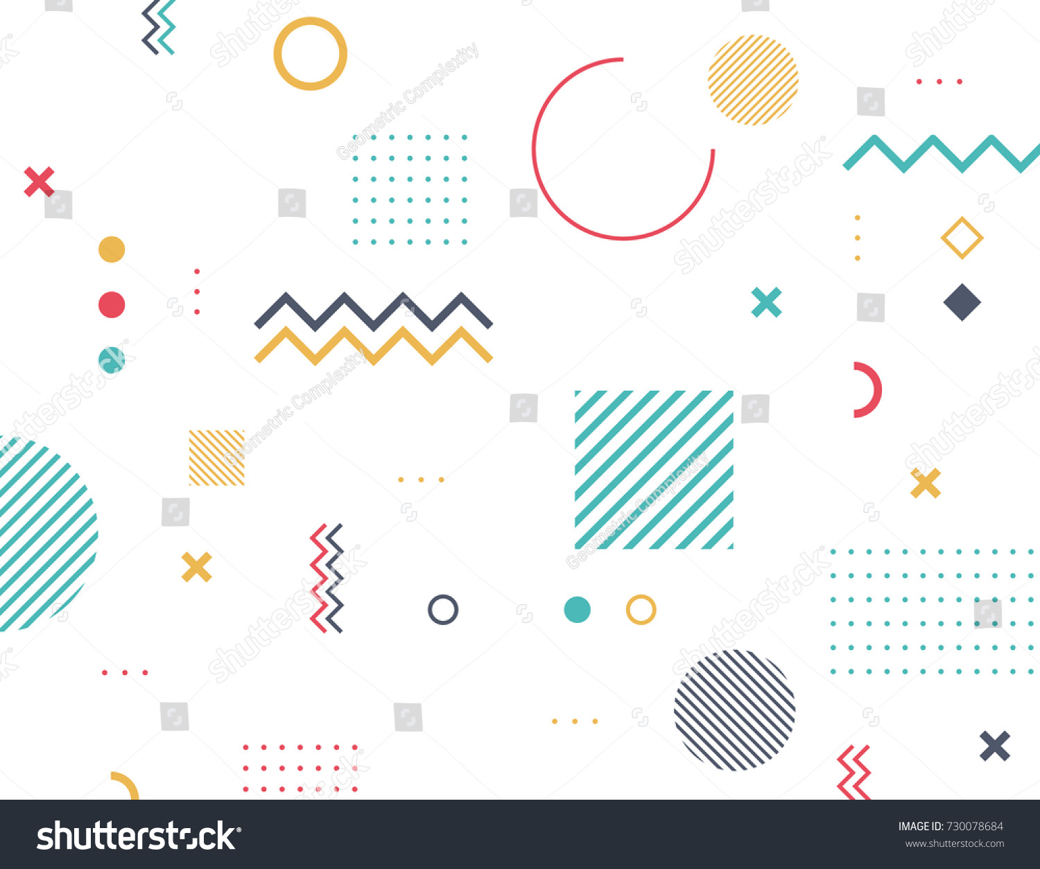 Pattern Hipster  Abstract. Form Geometric Line Shapes. fashion style seamless background.