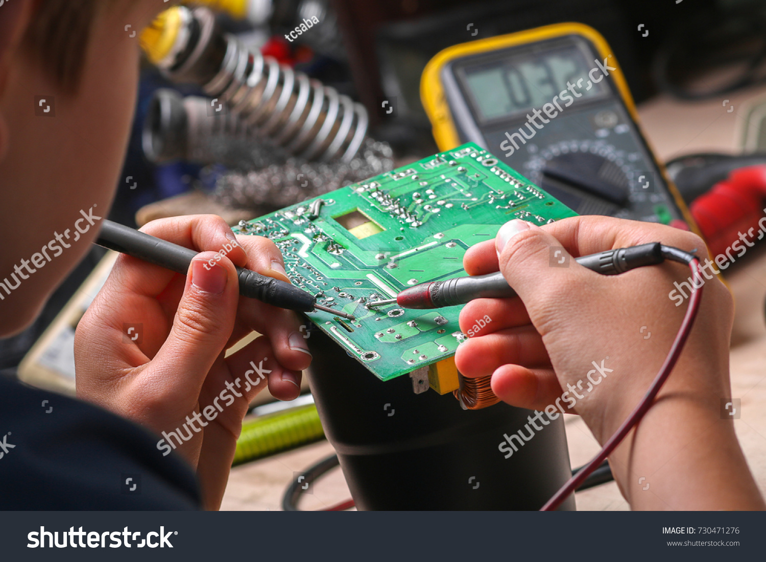 Repair of electronic devices, tin soldering parts #730471276