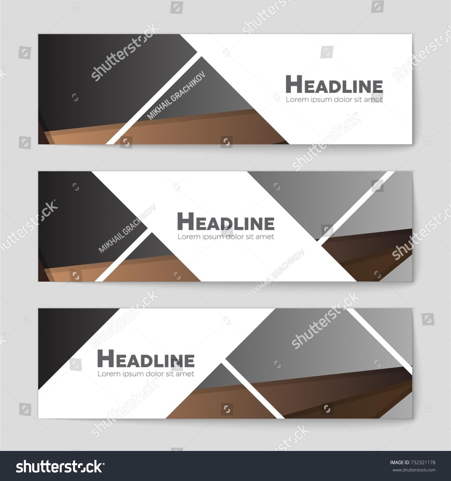 Abstract vector layout background set. For art template design, list, front page, mockup brochure theme style, banner, idea, cover, booklet, print, flyer, book, blank, card, ad, sign, sheet,, a4. #732321178