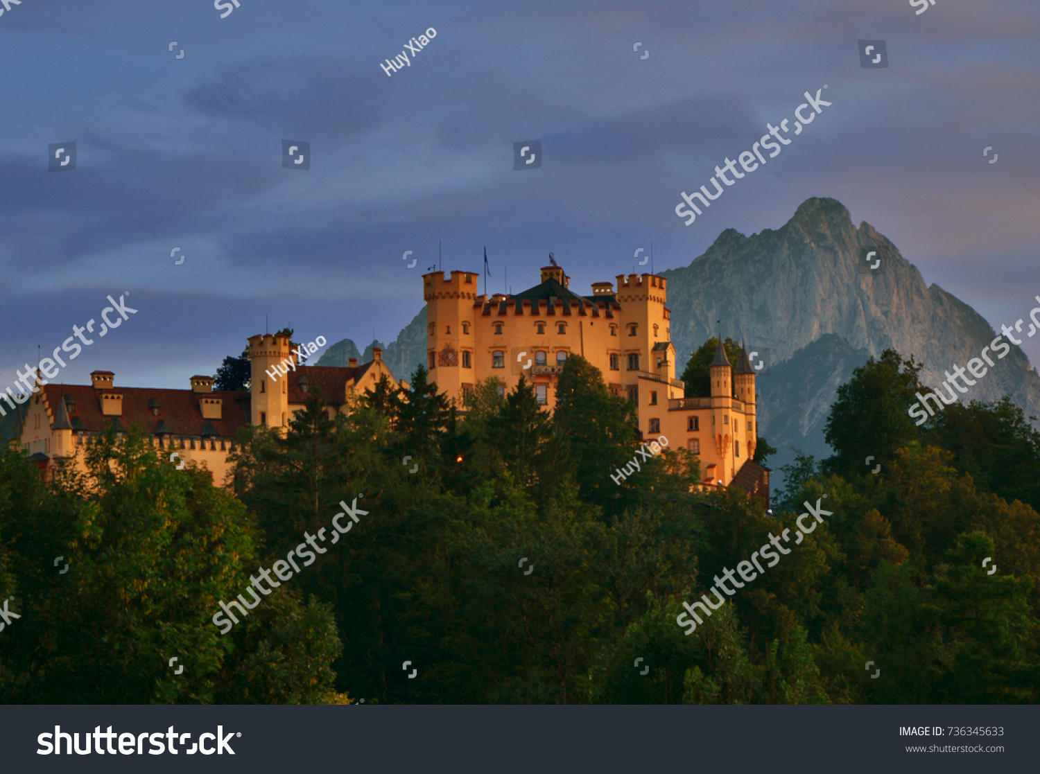 Hohenschwangau Castle  #736345633