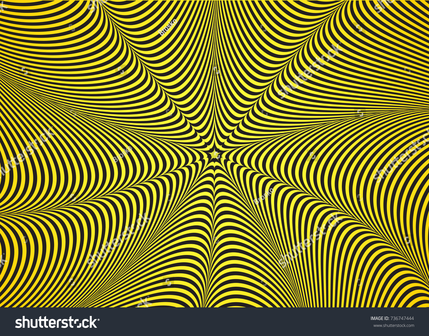 Optical Illusion, Abstract Background. Hypnosis - Royalty Free Stock ...