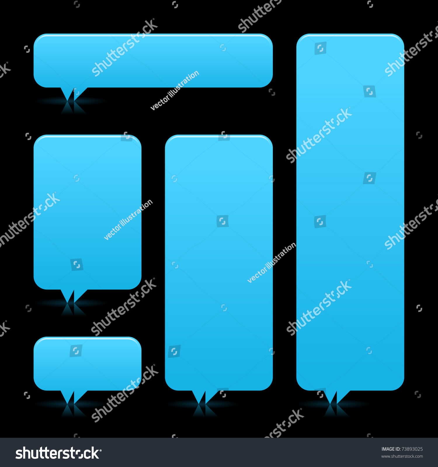 blue-blank-speech-bubble-dialog-with-color-royalty-free-stock-vector