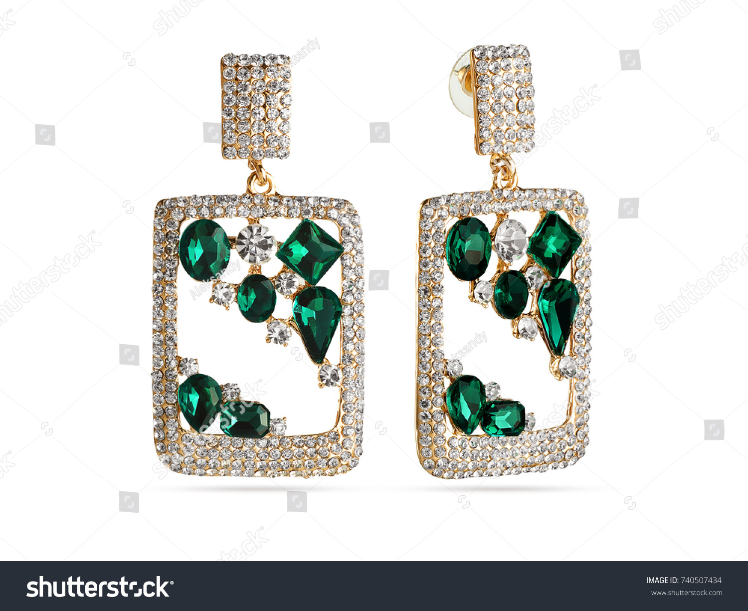Glamour earrings #740507434