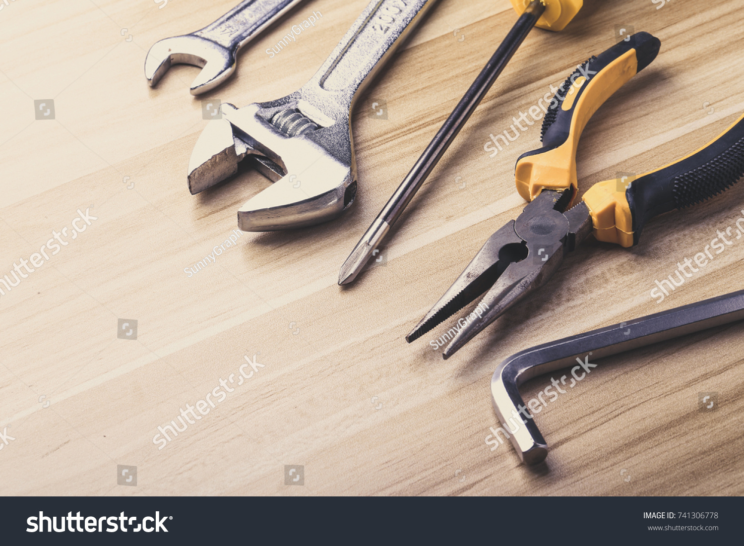 Set of different tools #741306778