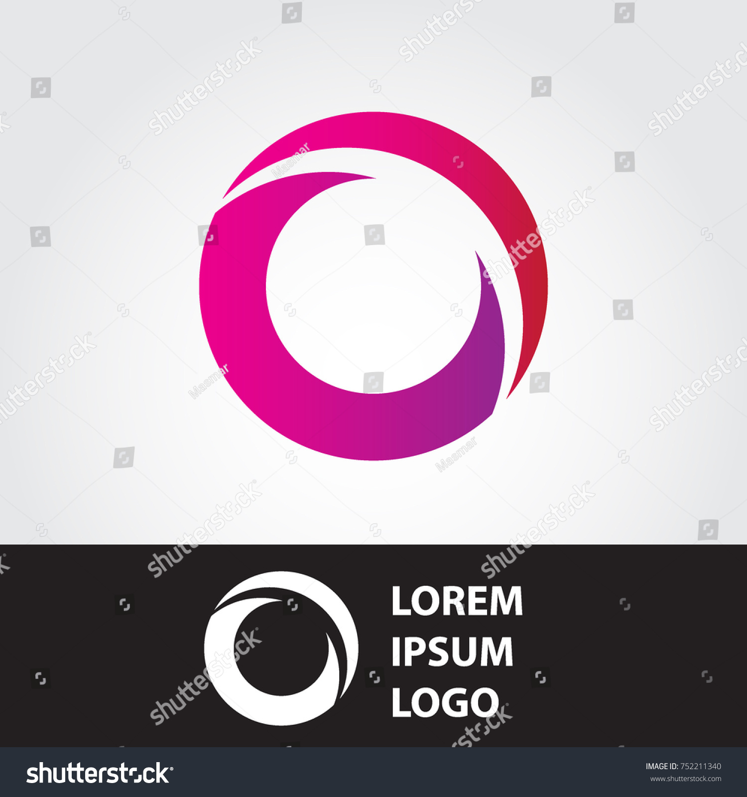 Dots Letter O Logo O Letter Design Vector With Royalty Free Stock