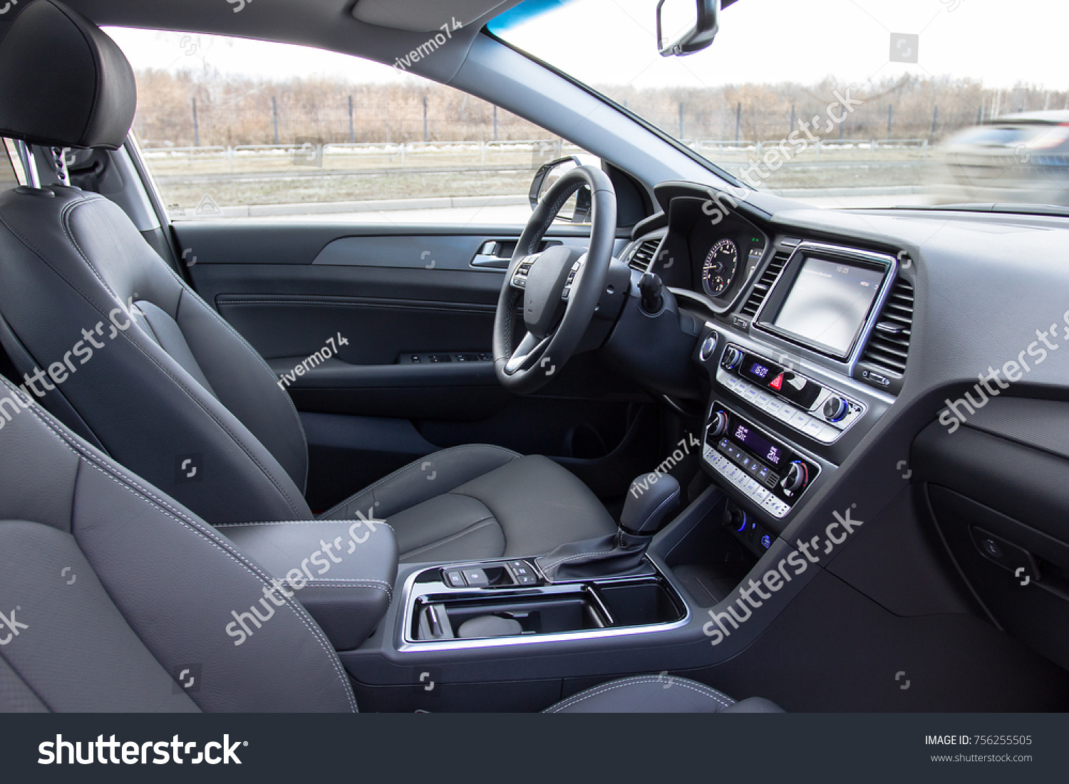 Interior car front seat #756255505