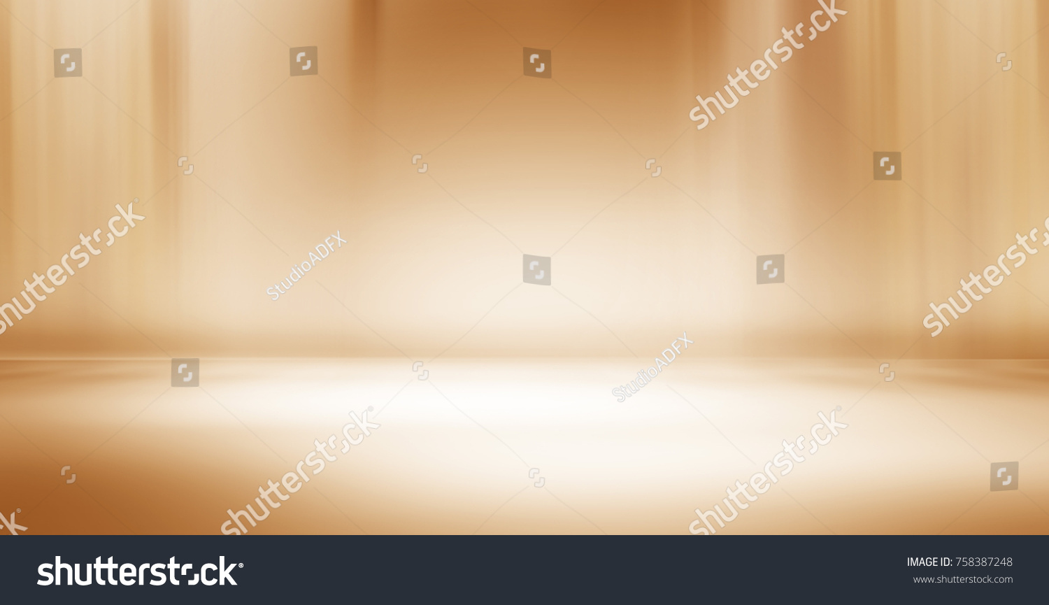 Empty studio gradient used for background and product display #758387248