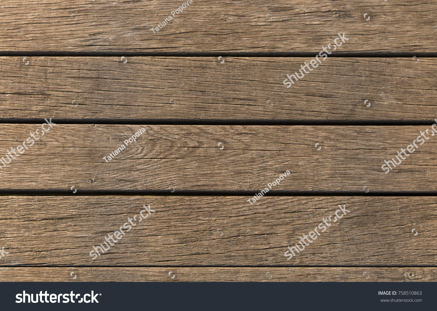 Wood board background - abstract wooden retro texture #758510863
