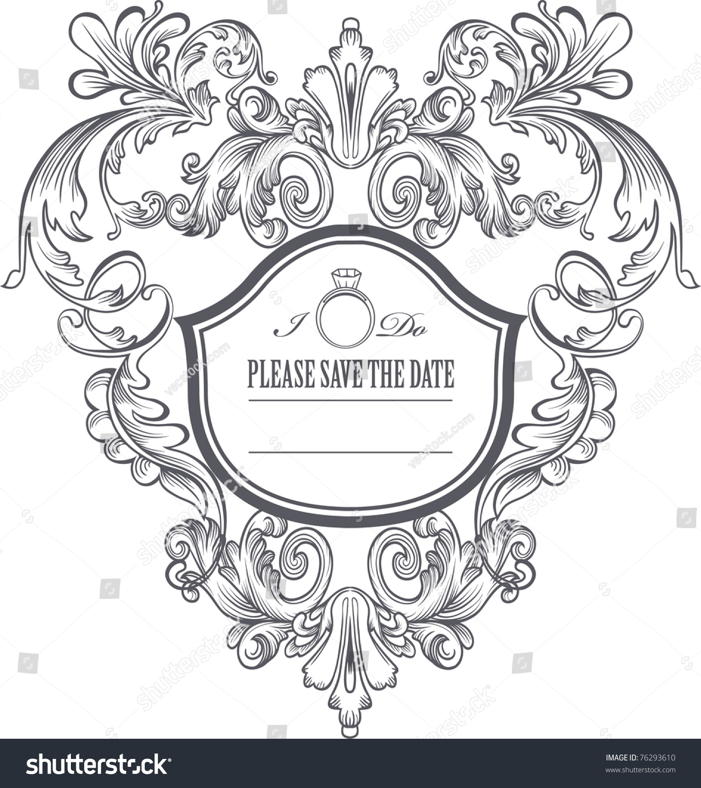 Fleur de Lis Frame Stock Avopix