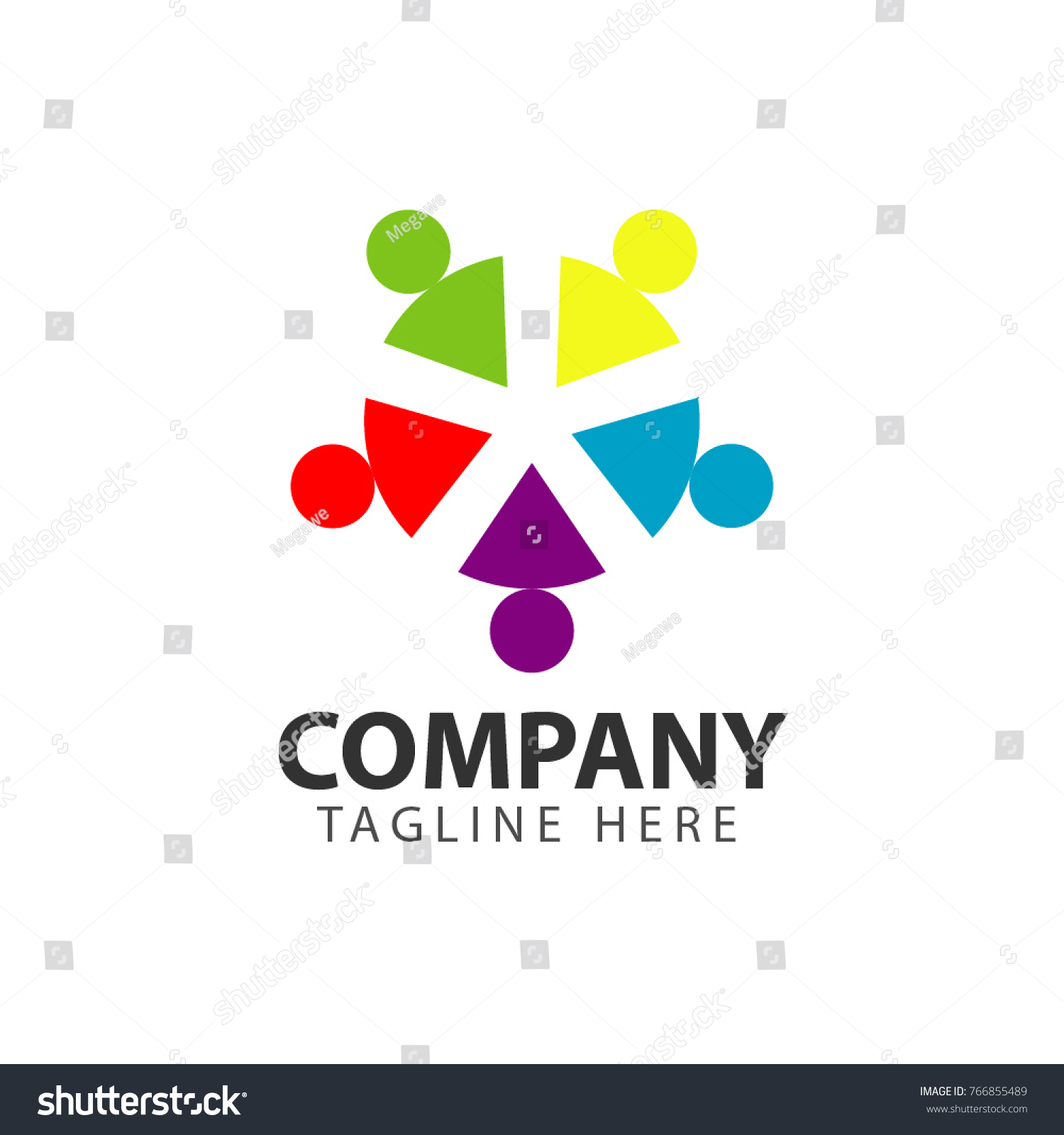 Company Logo Vector Template Design - Royalty Free Stock Vector ...