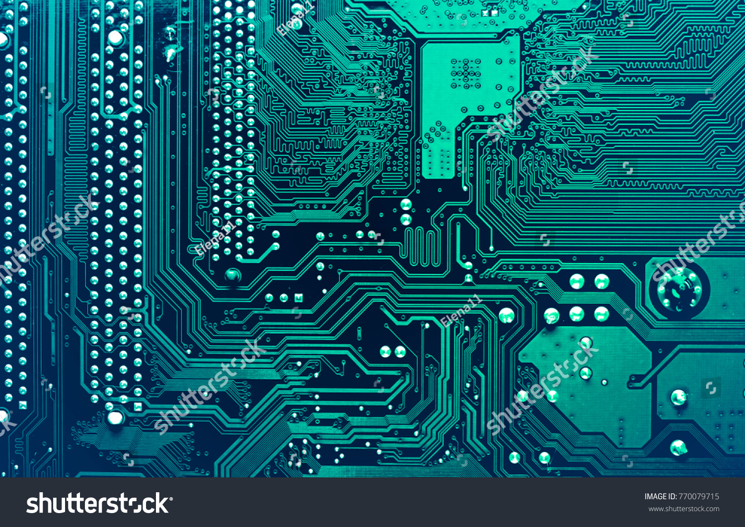 Circuit board. Electronic computer hardware technology. Motherboard digital chip. Tech science background. Integrated communication processor. Information engineering component. #770079715