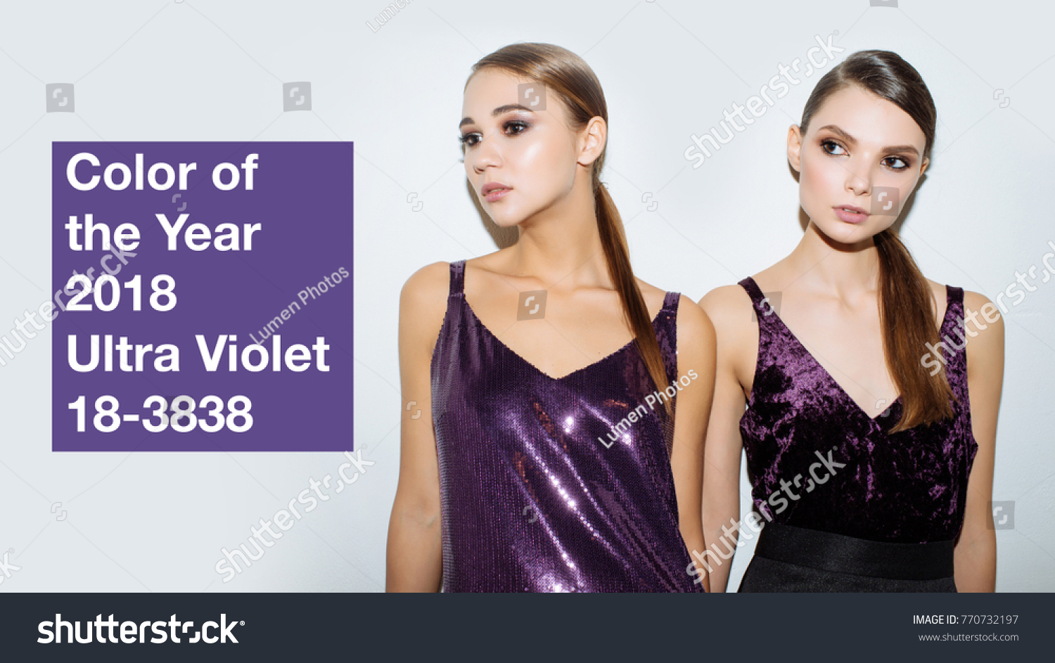 color of the year 2018 Ultra Violet. Clothing for girls in a trend #770732197