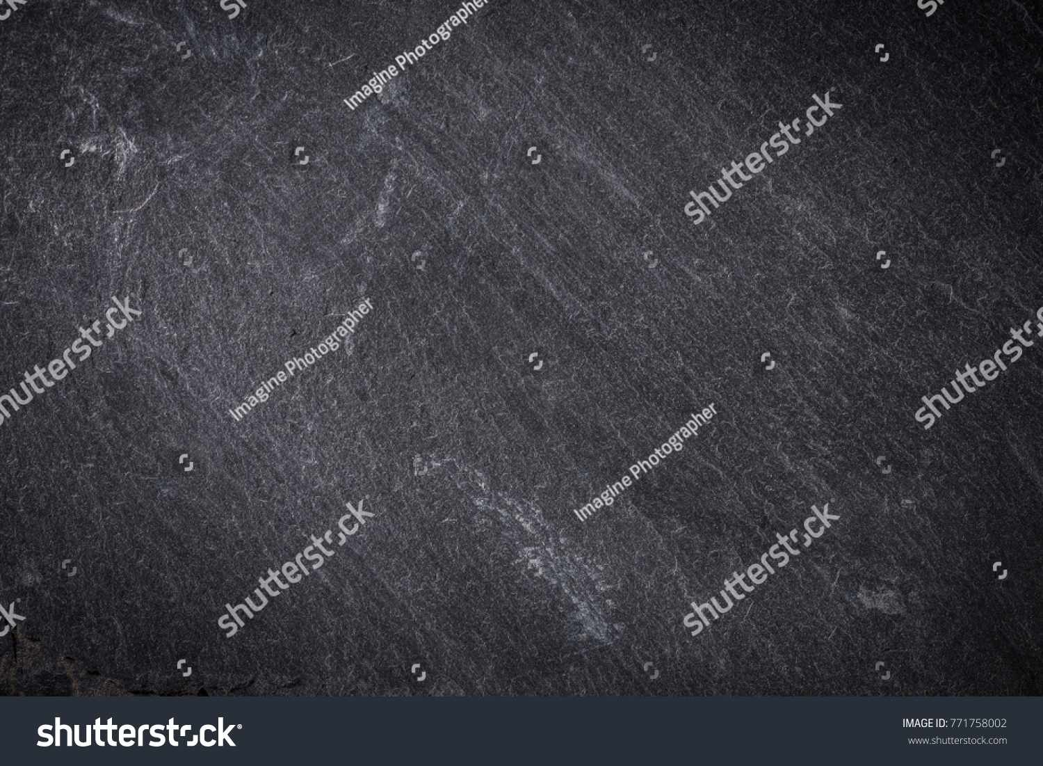 Dark grey and black slate background or texture #771758002