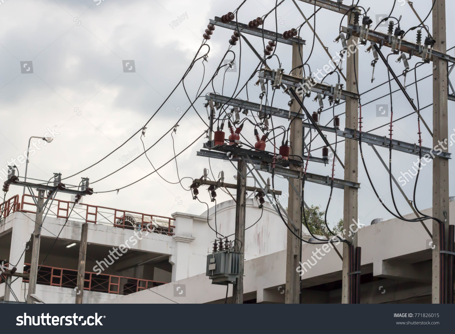 high voltage equipment and conductors of electrical work. #771826015