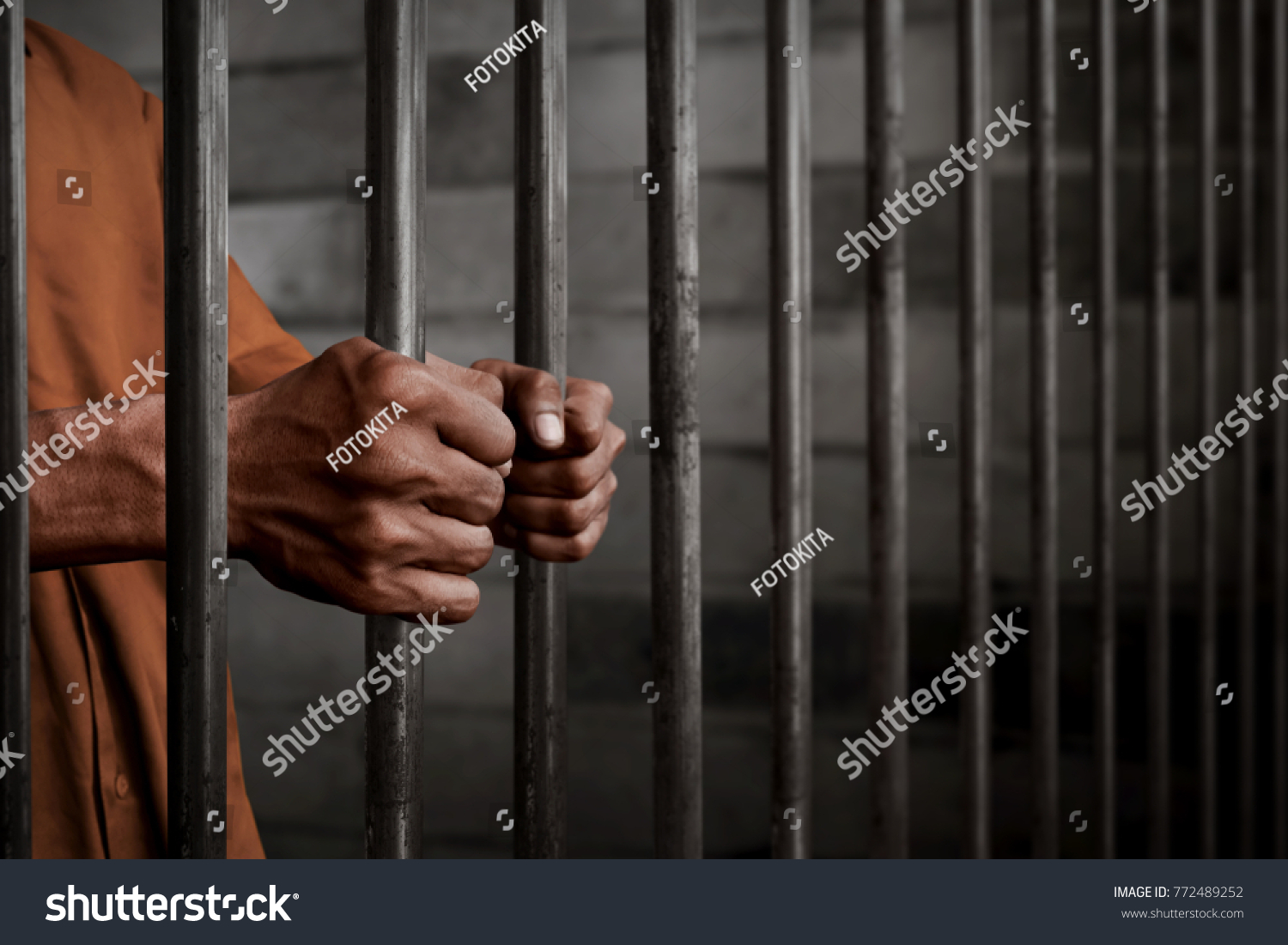 Man in prison #772489252