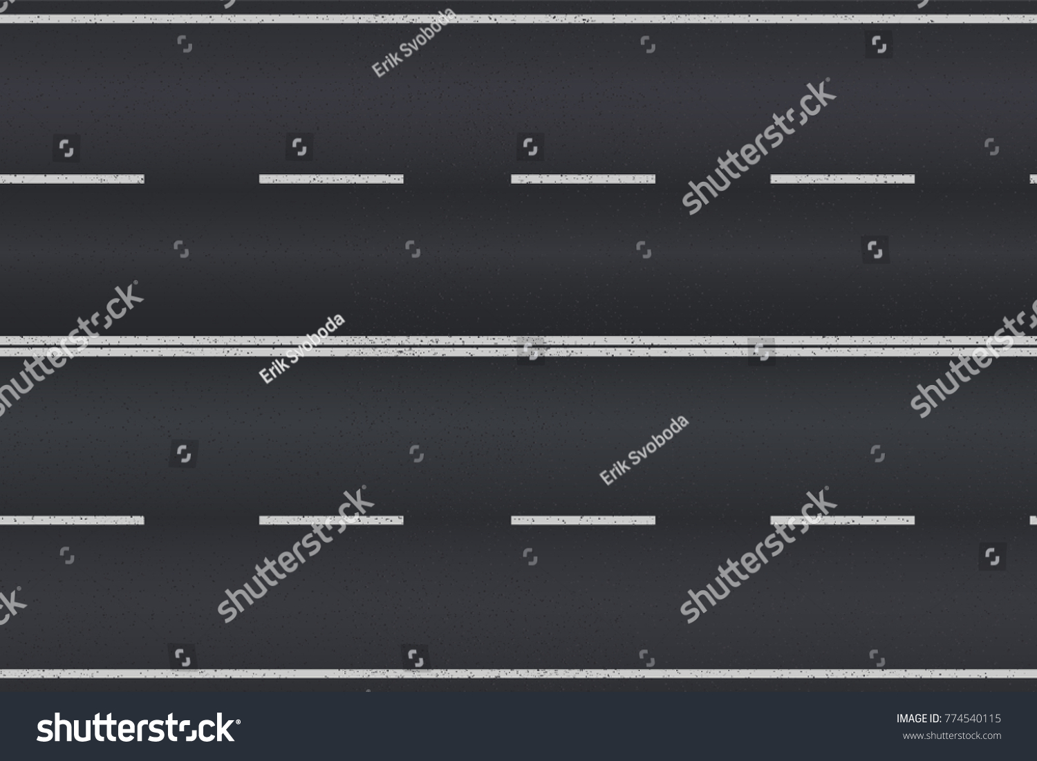 Asphalt Road Texture With White Stripes Royalty Free Stock Photo