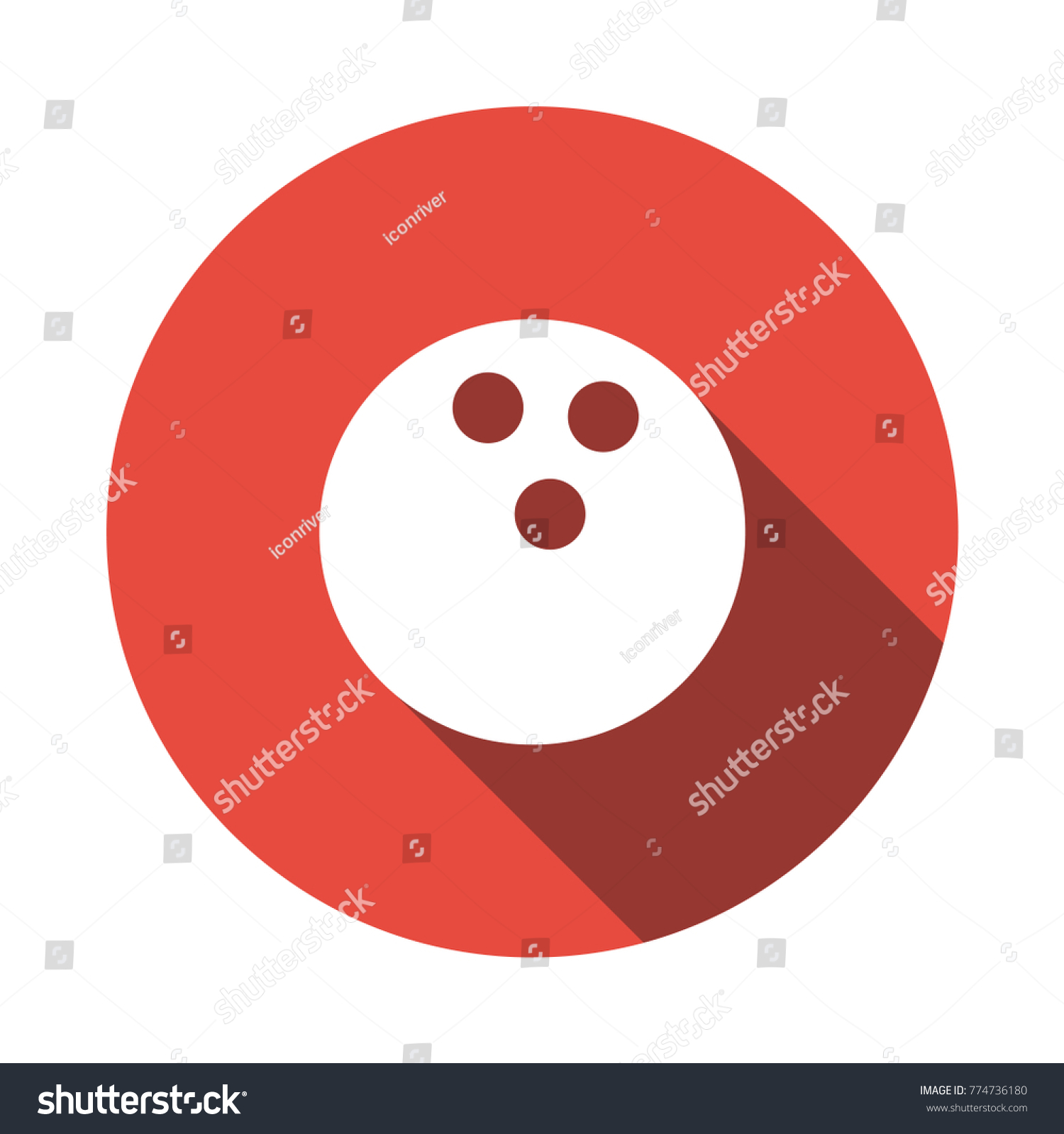 ball Circle flat Royalty Free Stock Vector 774736180