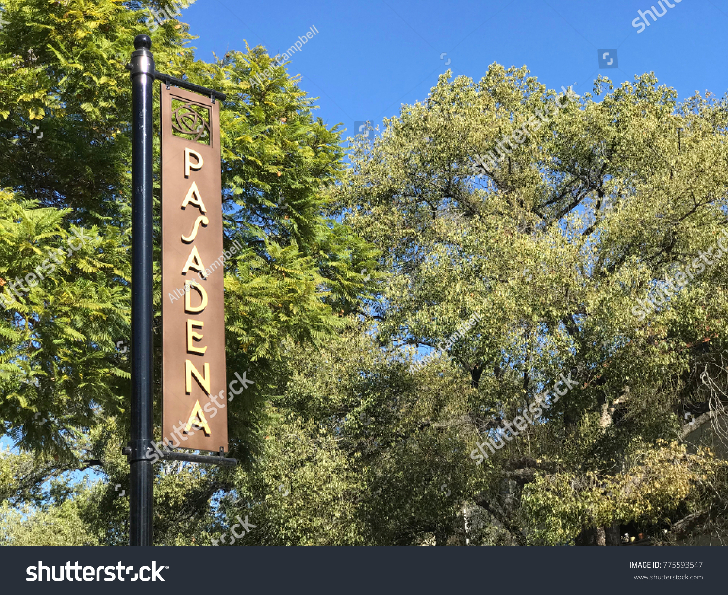 Pasadena California Sign #775593547