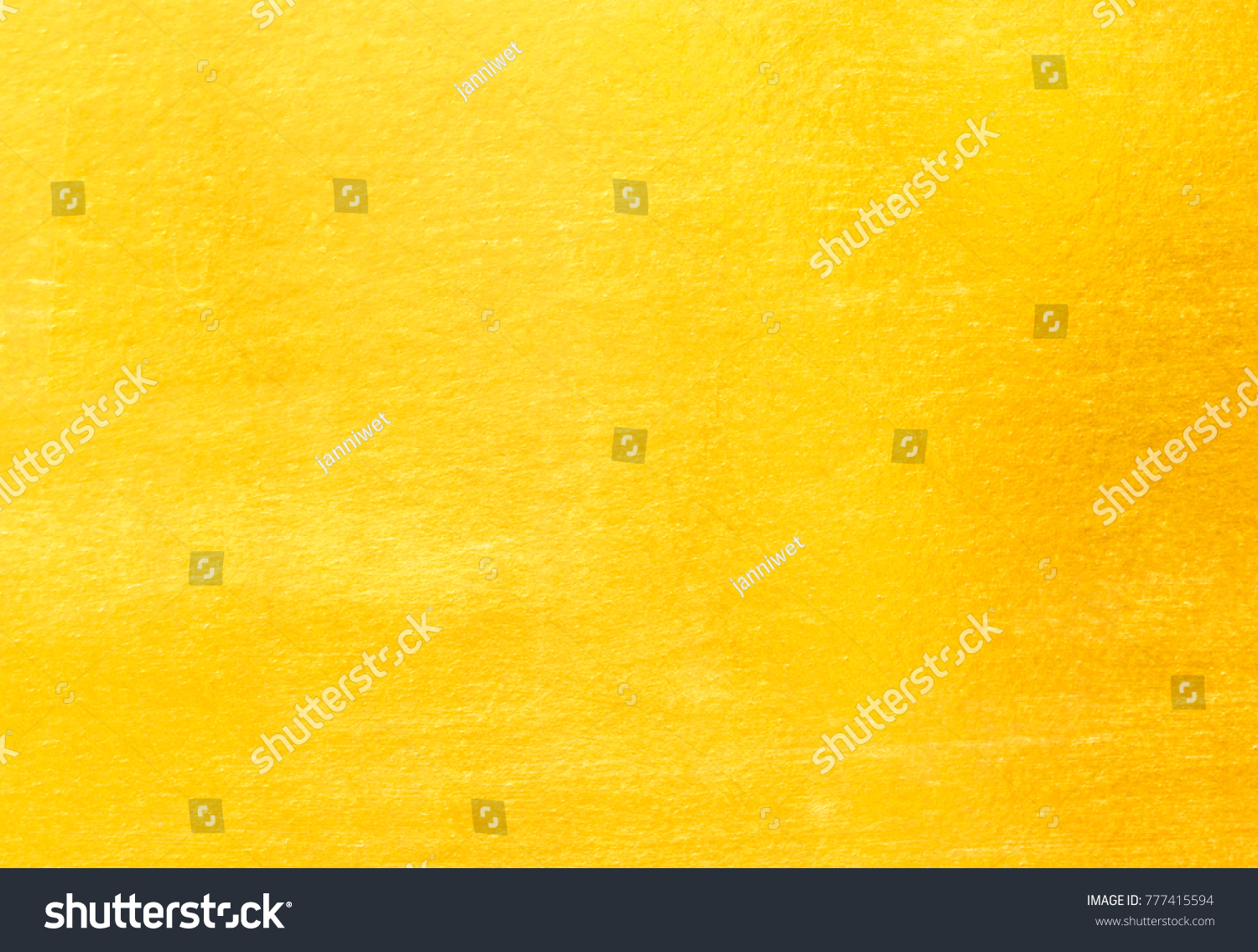 Shiny yellow leaf gold foil texture background #777415594