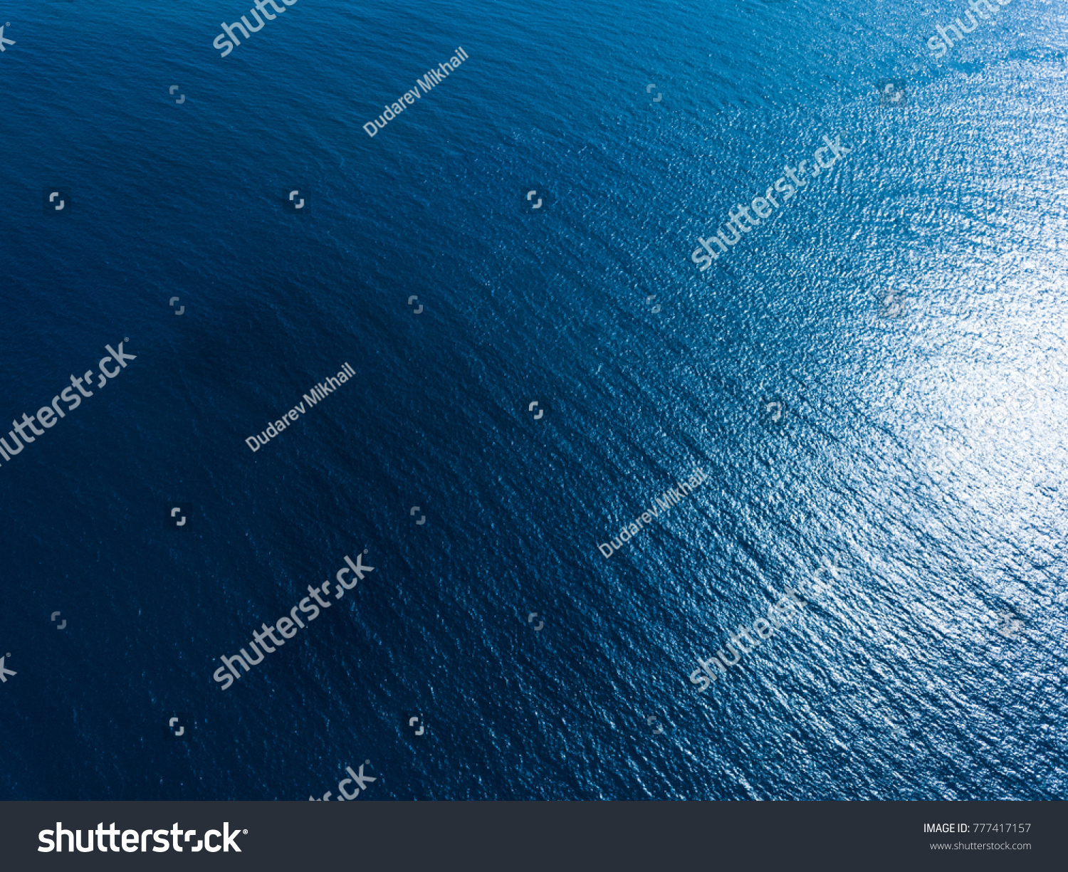 Aerial view of the sea surface #777417157