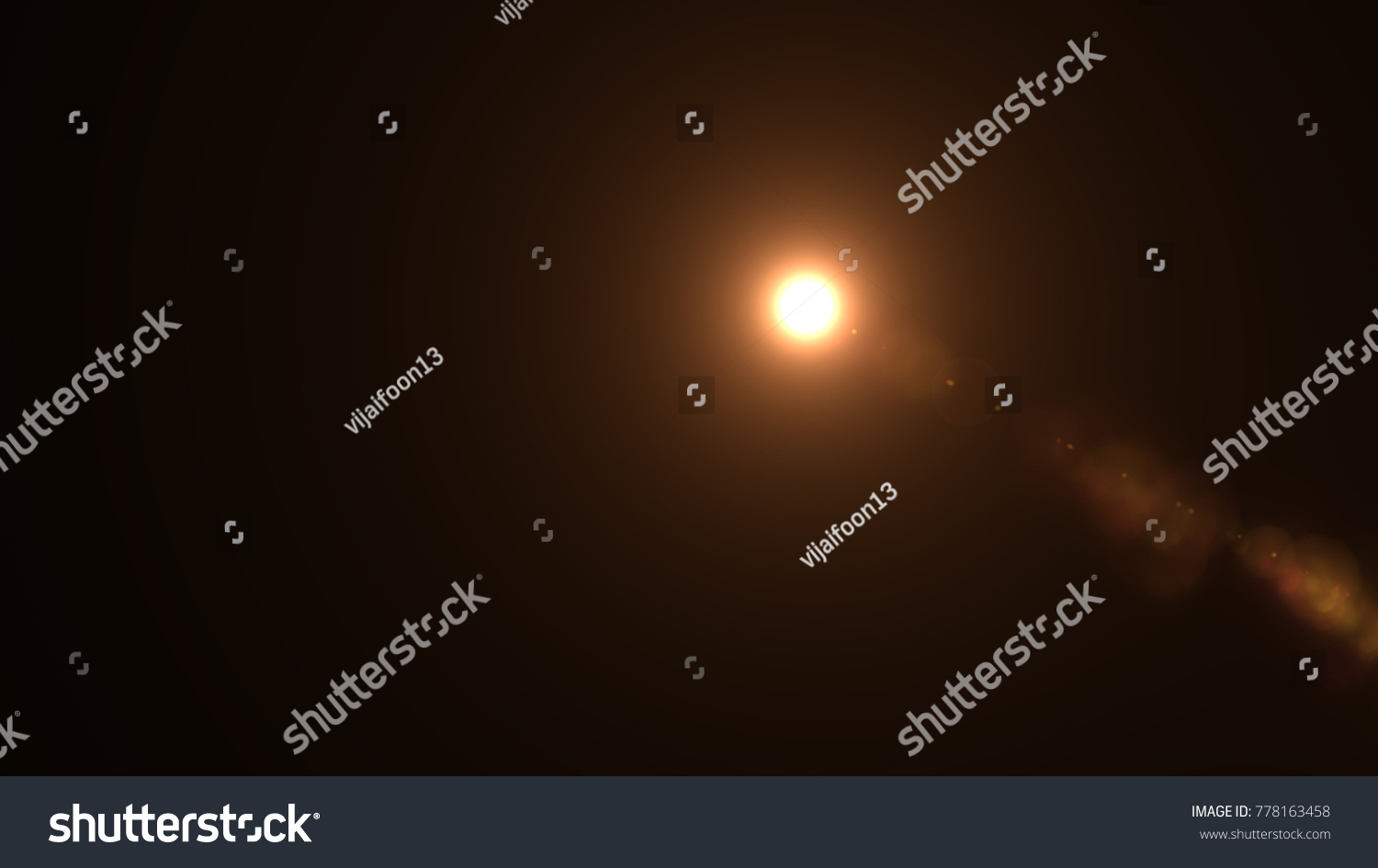 Lens flare , Abstract overlays background. #778163458