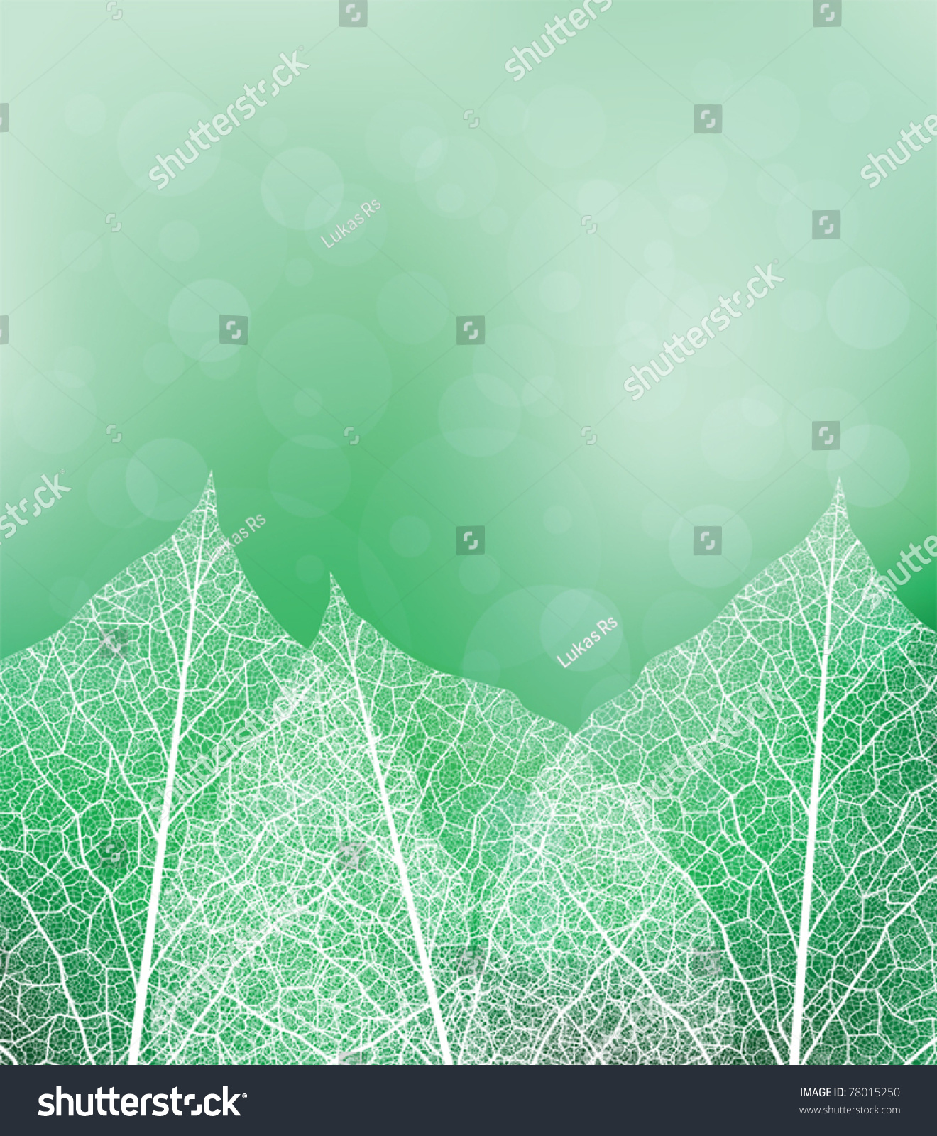 Nature theme vector background. eps10 #78015250