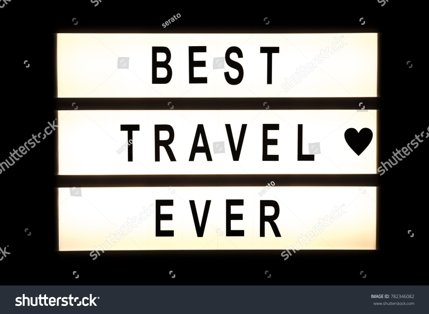 Best travel ever hanging light box sign board. #782346082