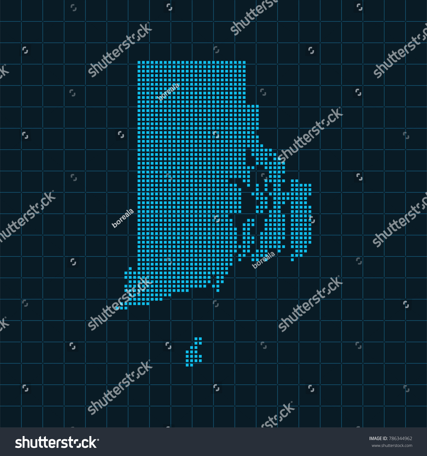 map of Rhode Island #786344962