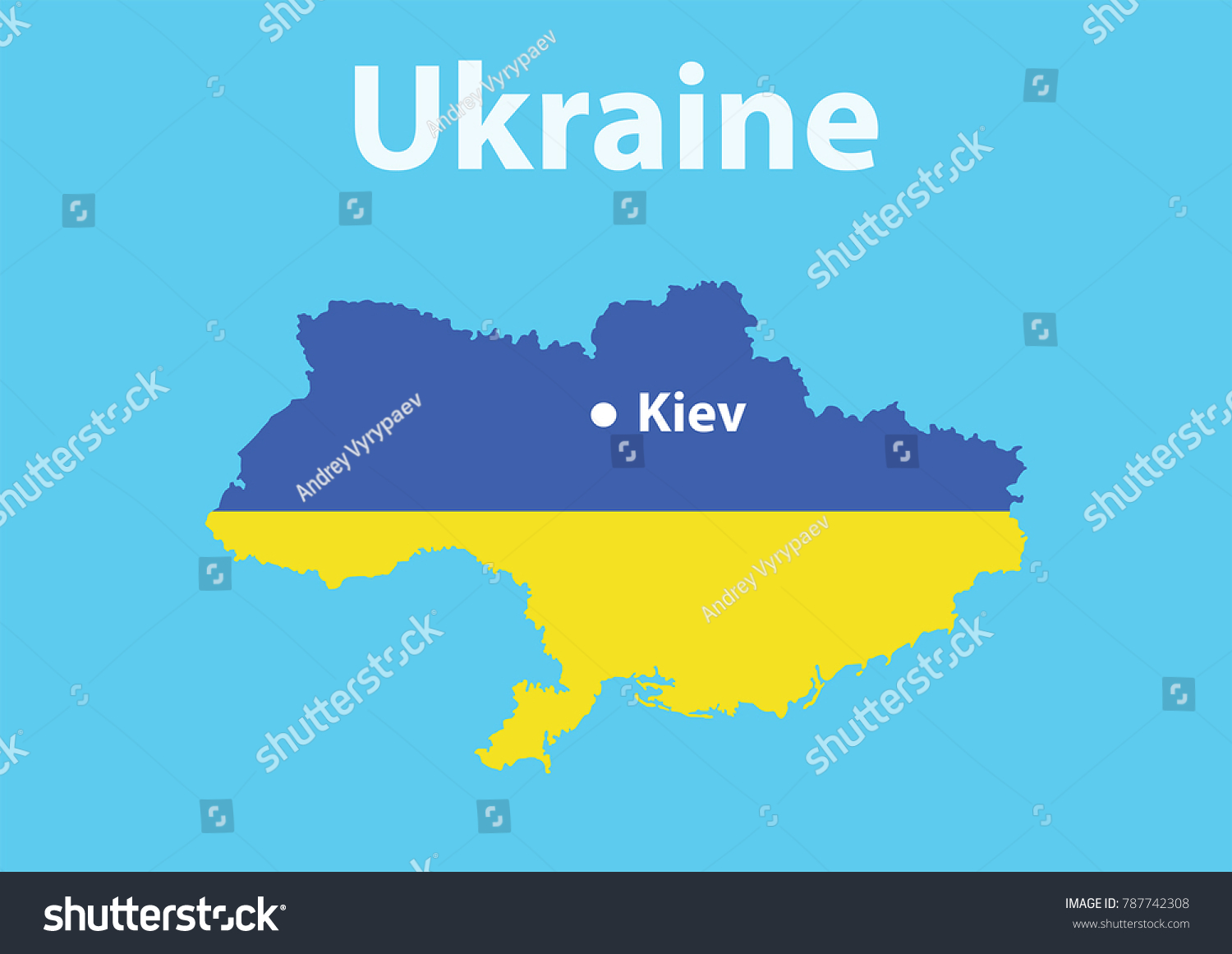 The map and the territory of Ukraine
 #787742308