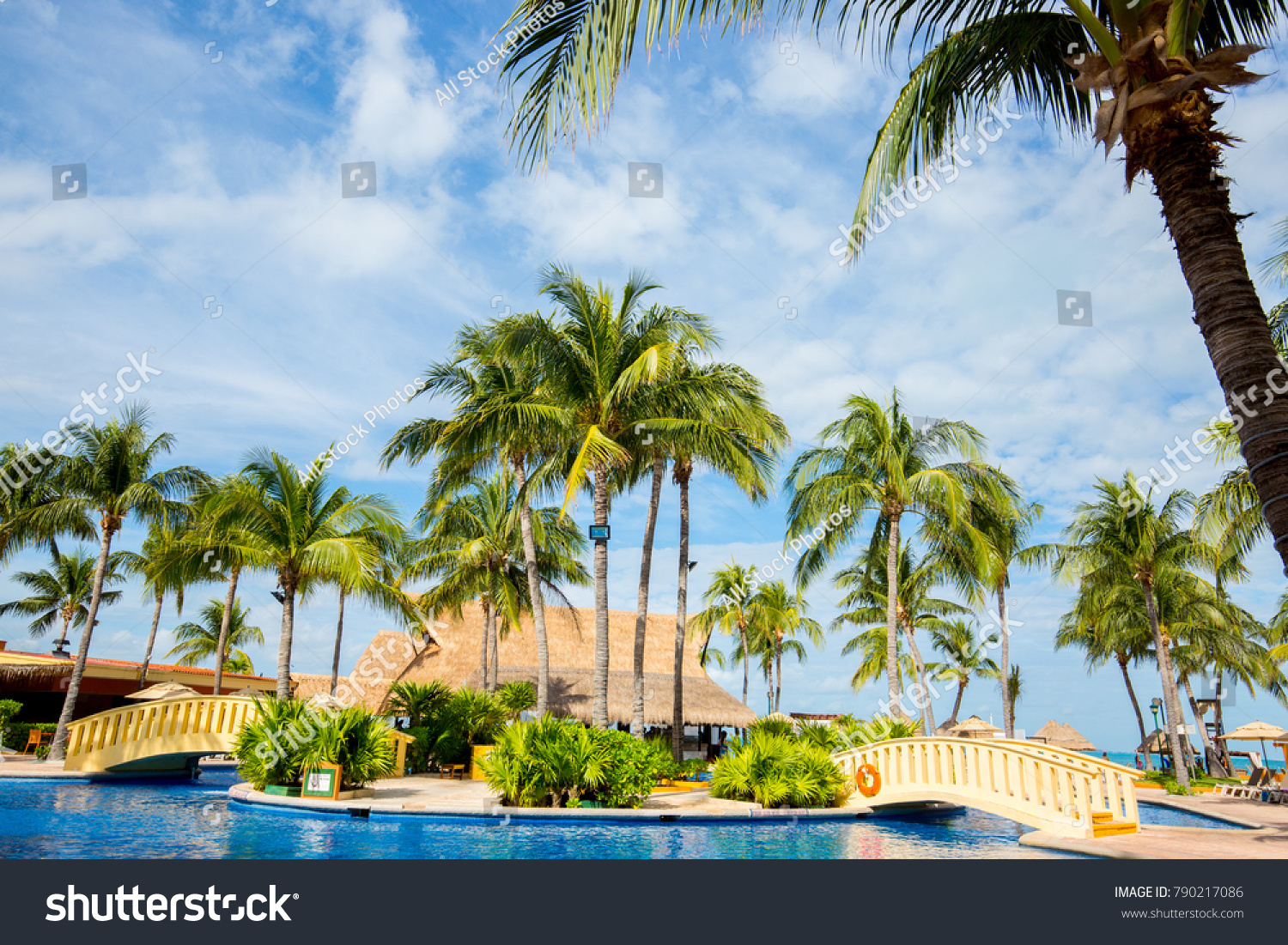 Fiesta Americana Villas Cancun On 6 Stock Photo 790217086 - 