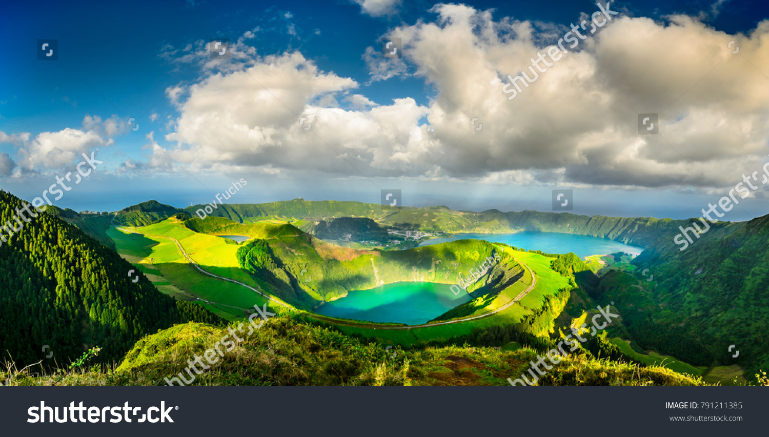 The Blue and Green Lakes, Azores #791211385