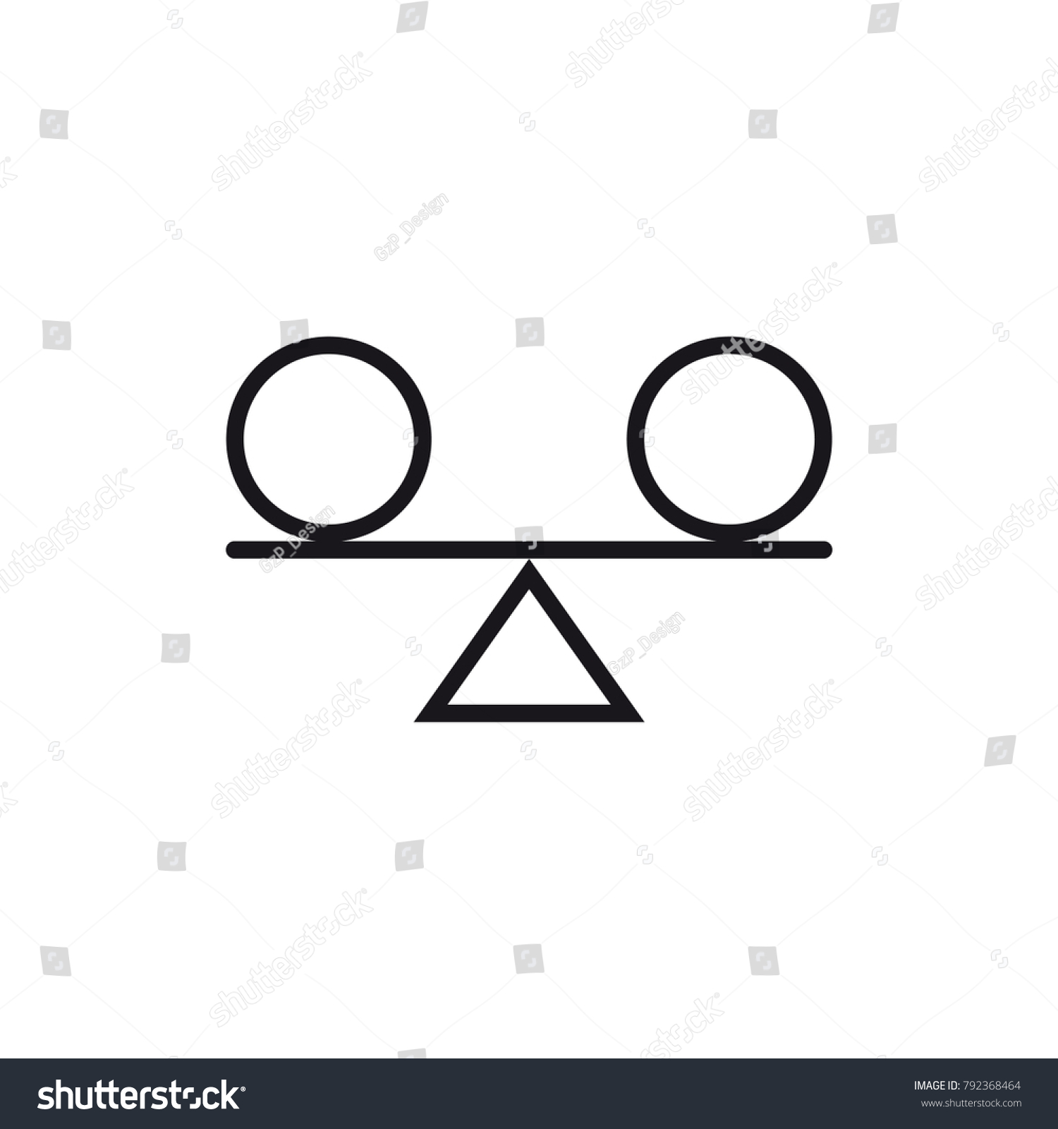 Stability icon, vector illustration. - Royalty Free Stock Vector ...