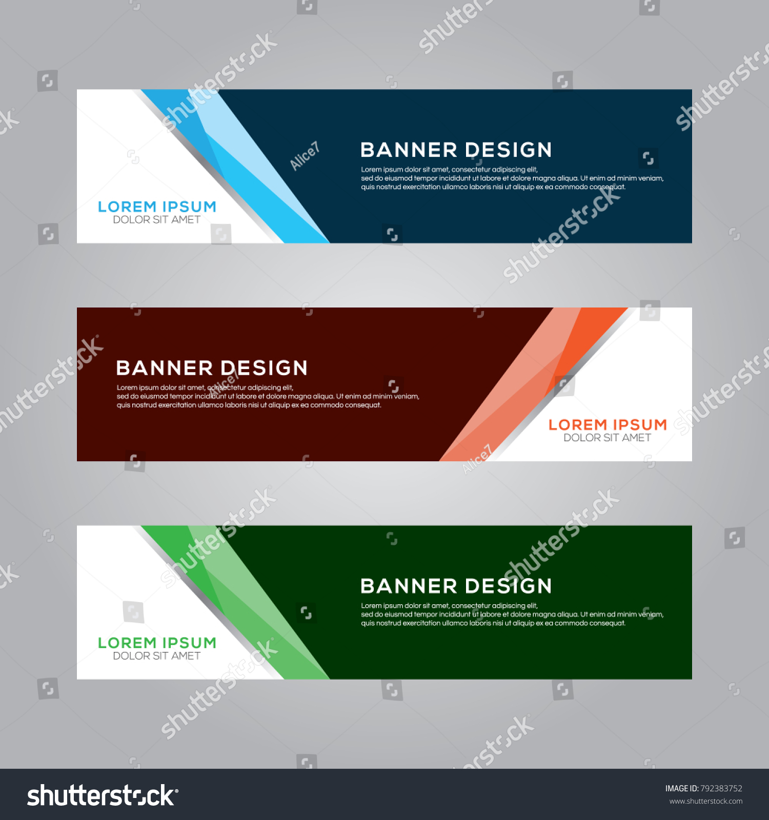 Abstract Modern Banner Background Vector - Royalty Free Stock Vector ...