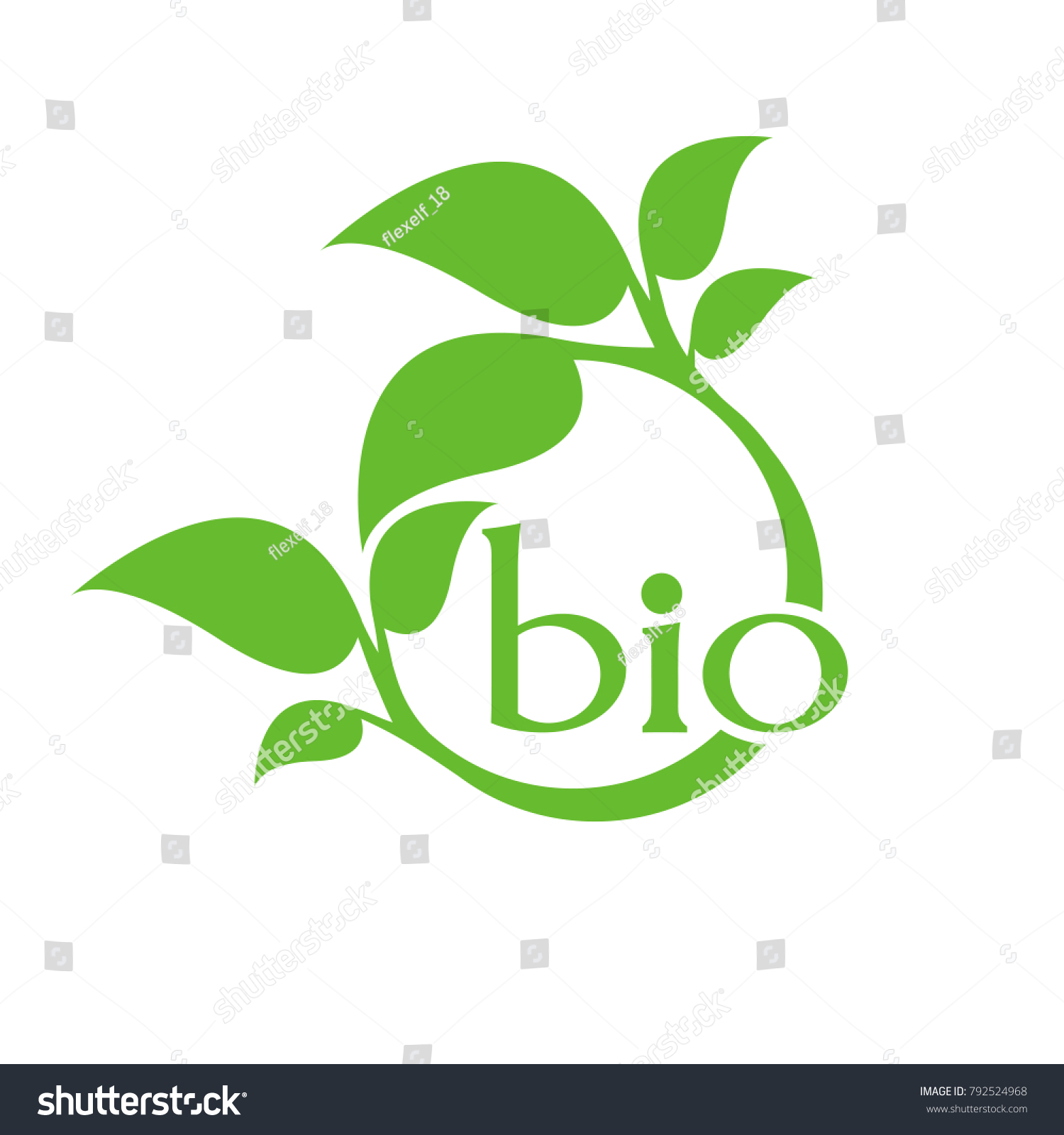 Organic product. Bio ecology. Ecological - Royalty Free Stock Vector ...