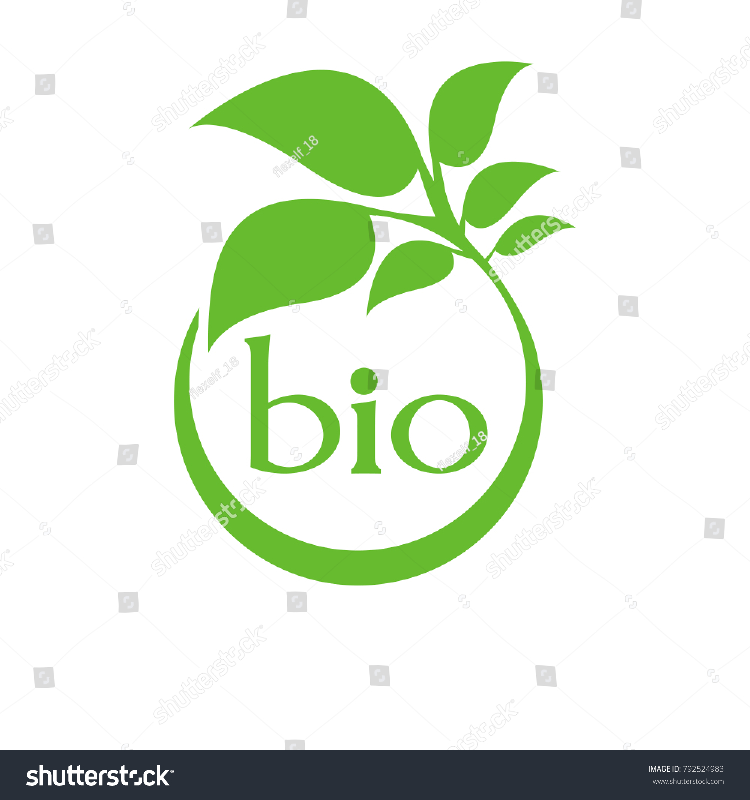 Organic product. Bio ecology. Natural bio - Royalty Free Stock Vector ...