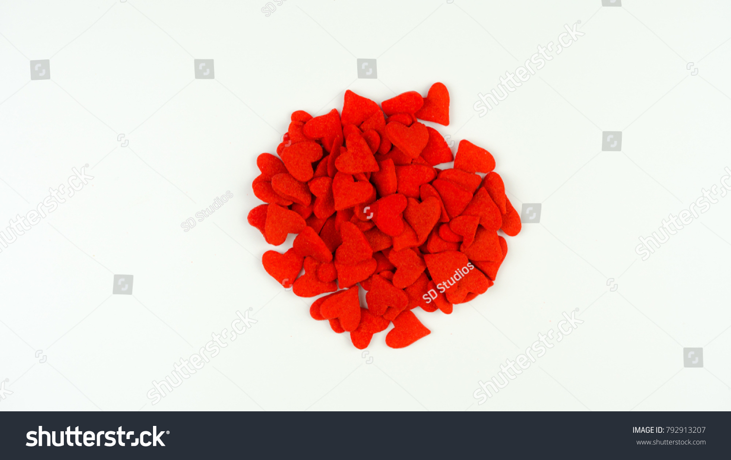 Valentines Day Hearts #792913207