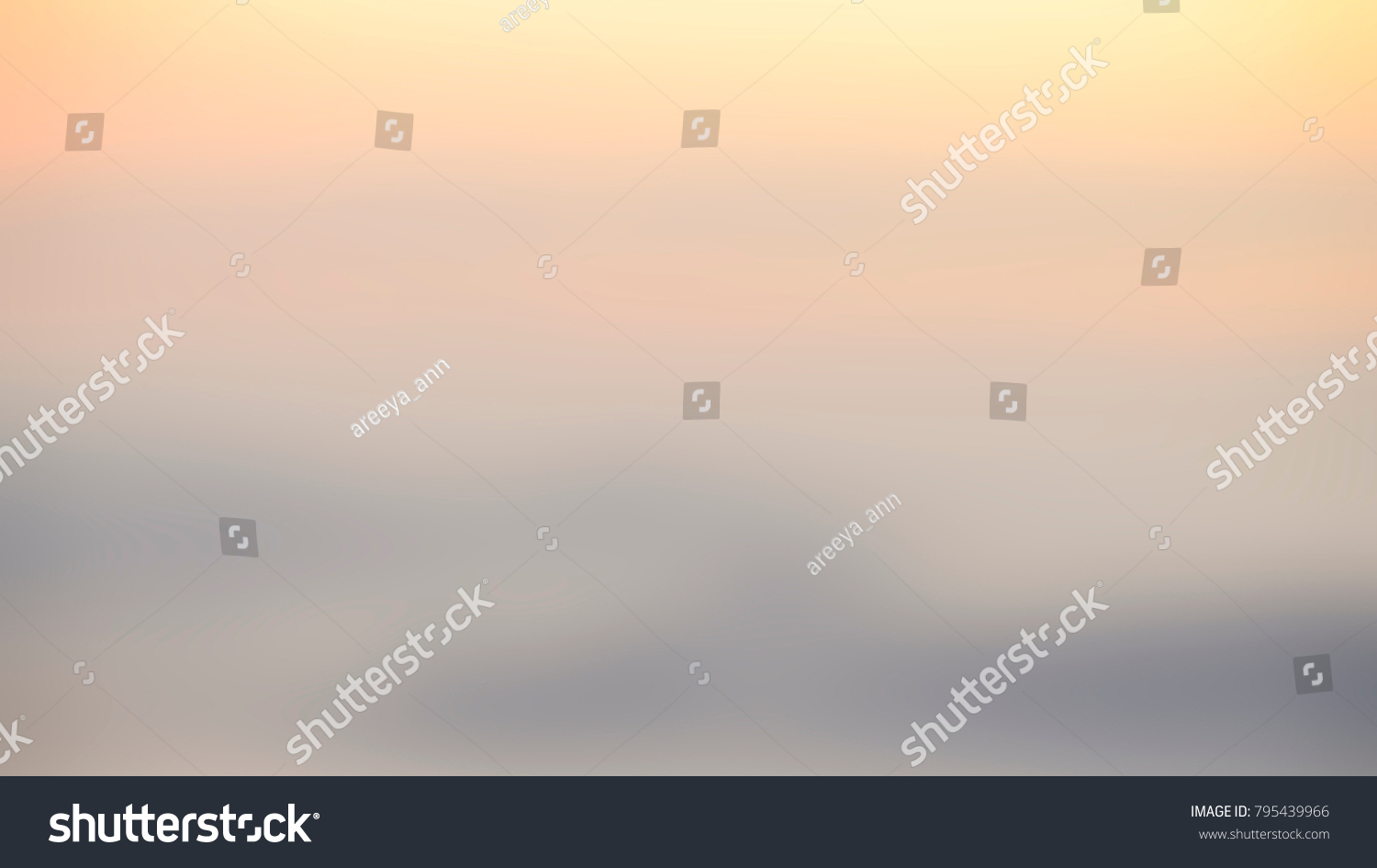 Blurred Sunrise Background, Early Morning Light, The Natural Lighting Phenomena. #795439966