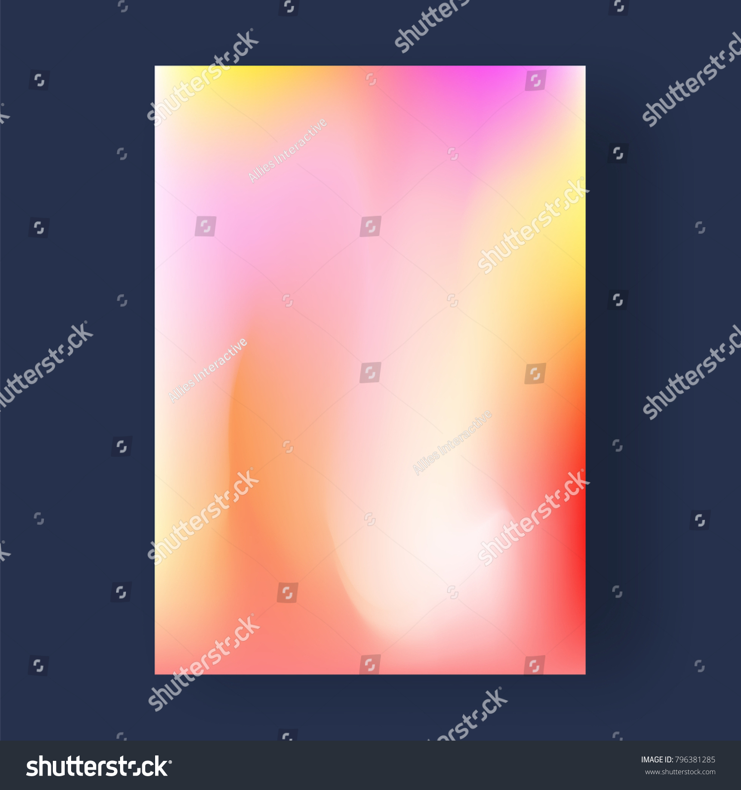 Bright color abstract pattern background, gradient texture for minimal dynamic cover design. #796381285