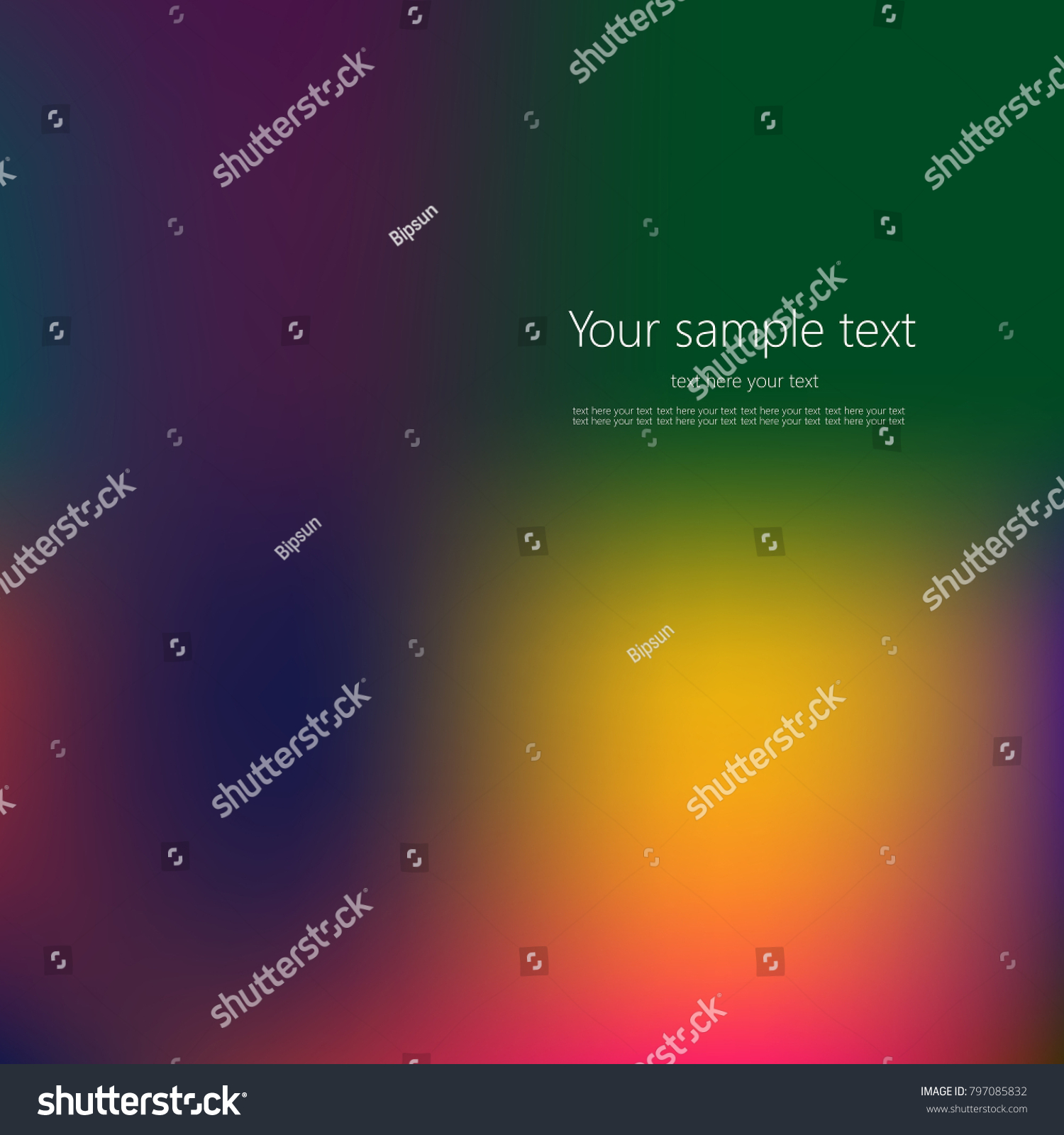 Abstract colorful background with place for your text. #797085832